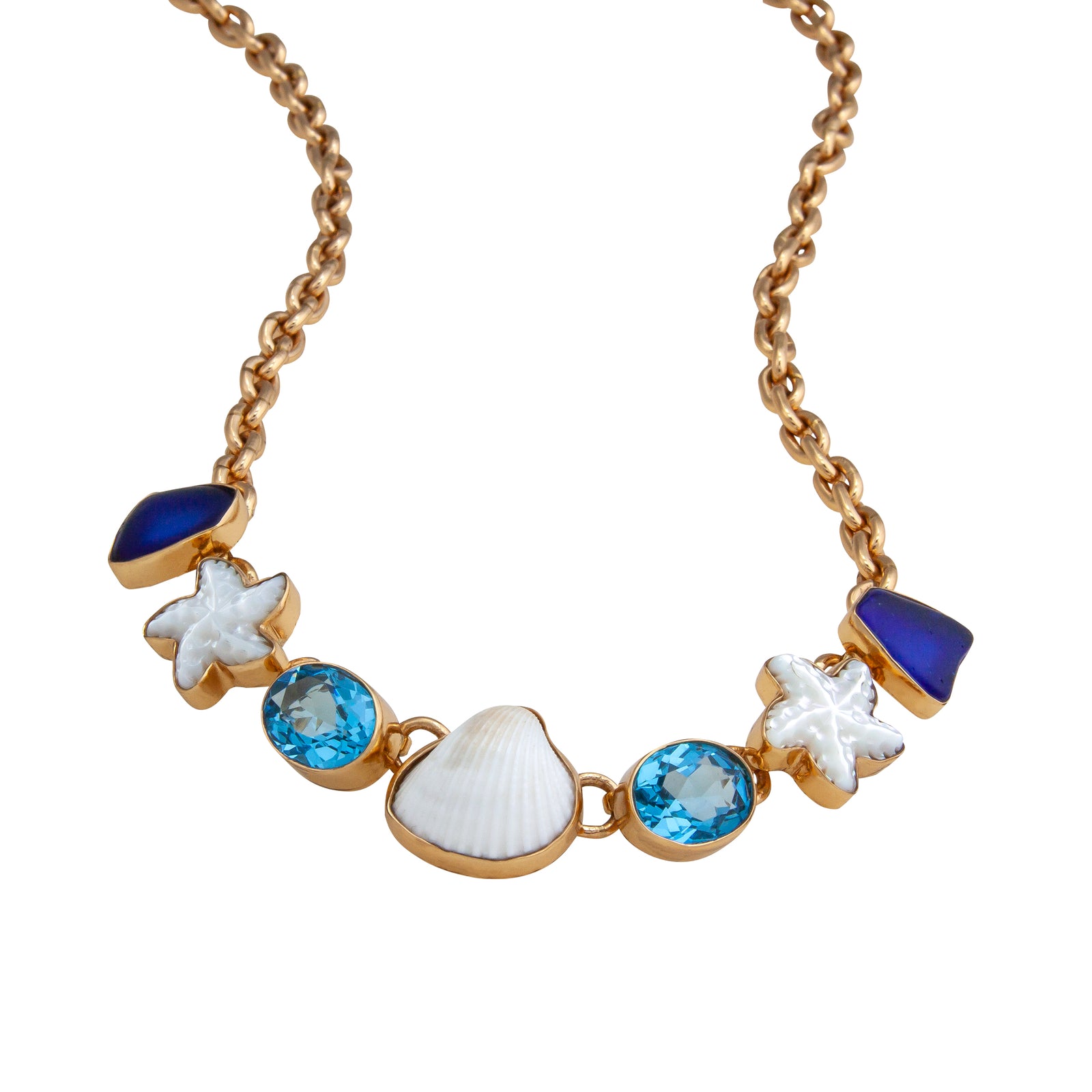 Alchemia Blue Ocean Breeze Necklace | Charles Albert Jewelry