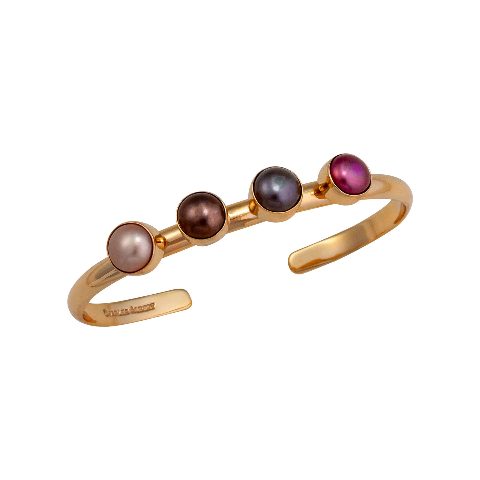 Alchemia Multi-Color Pearl Mini Cuff | Charles Albert Jewelry