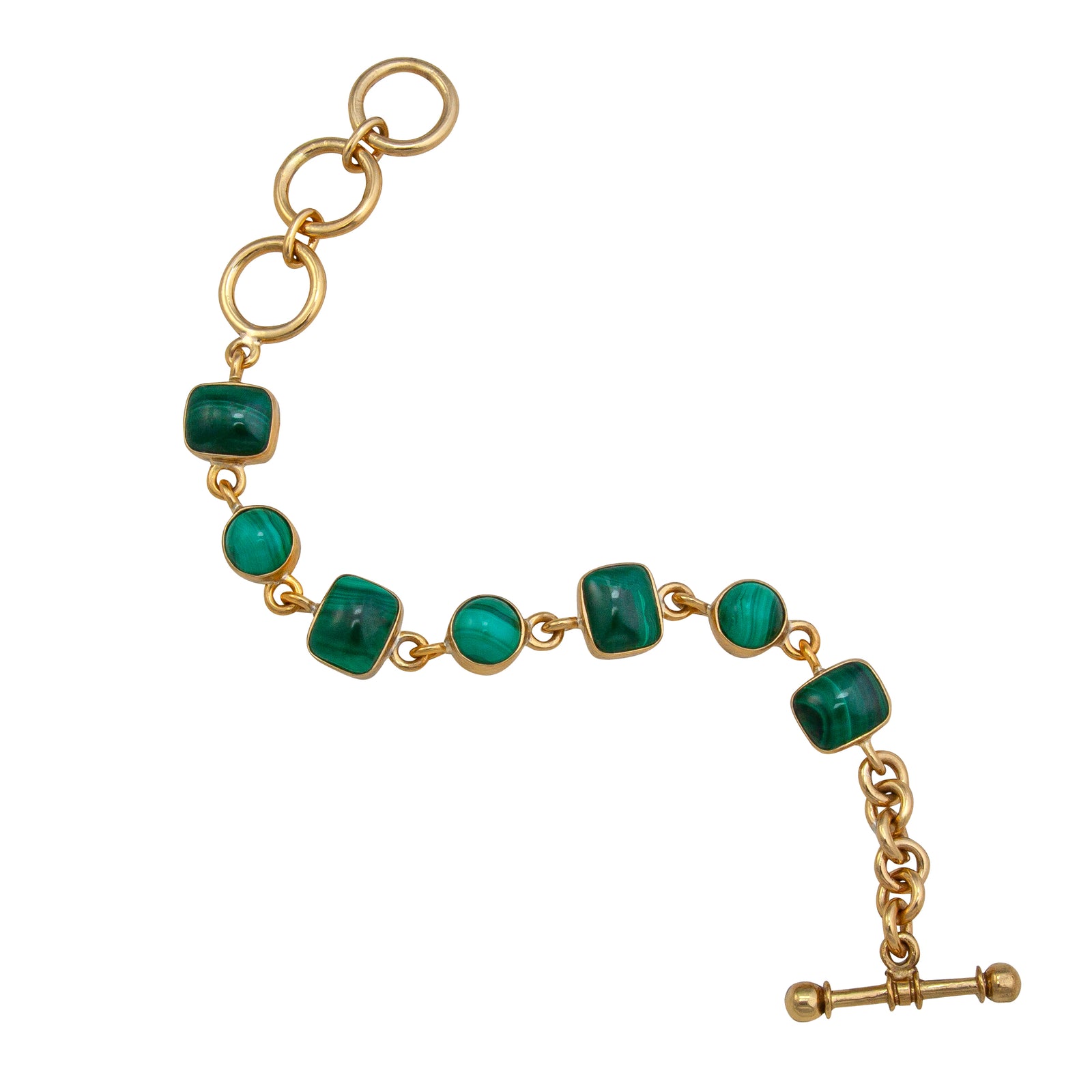 Alchemia Malachite Bracelet | Charles Albert Jewelry