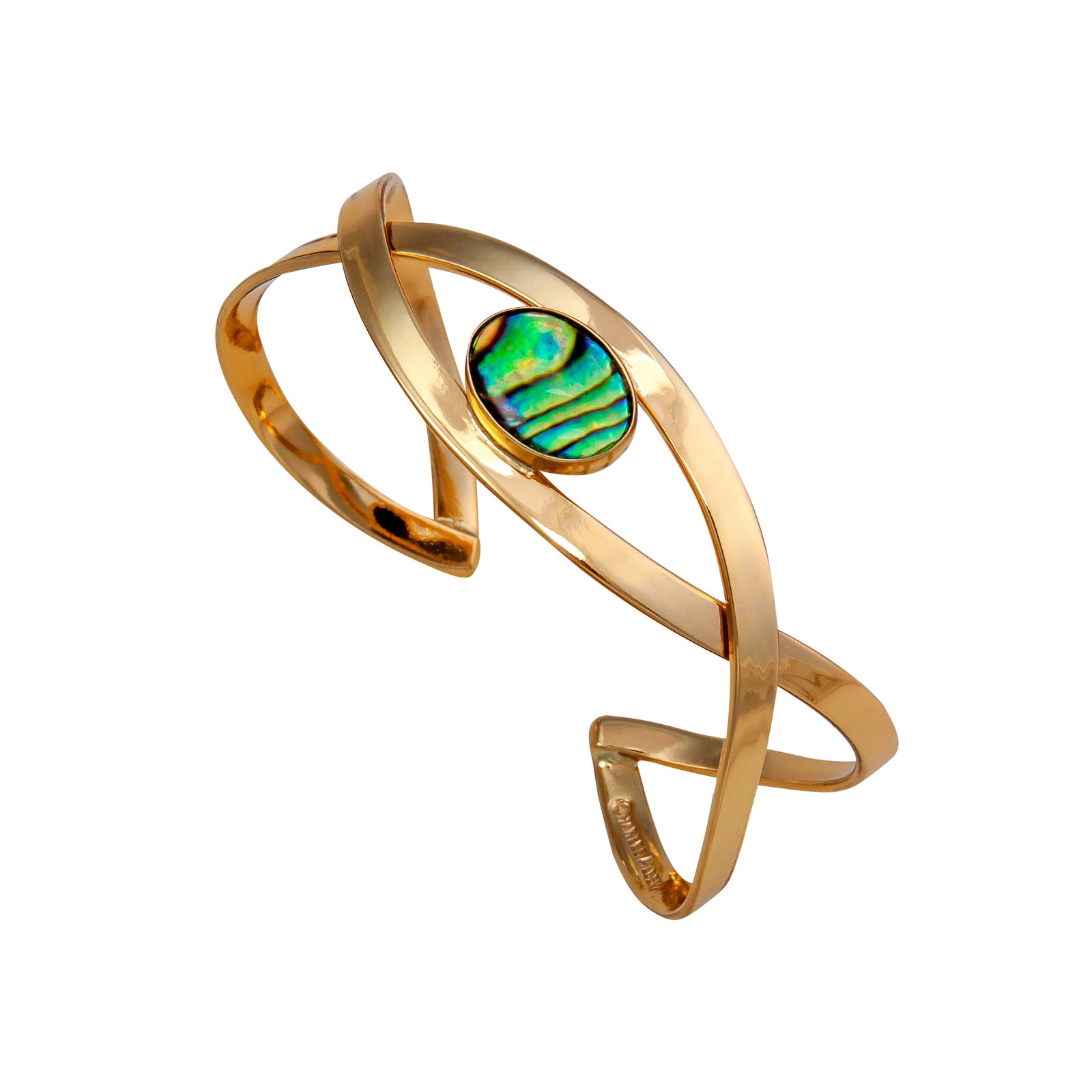 Alchemia Natural Abalone Infinity Cuff | Charles Albert Jewelry