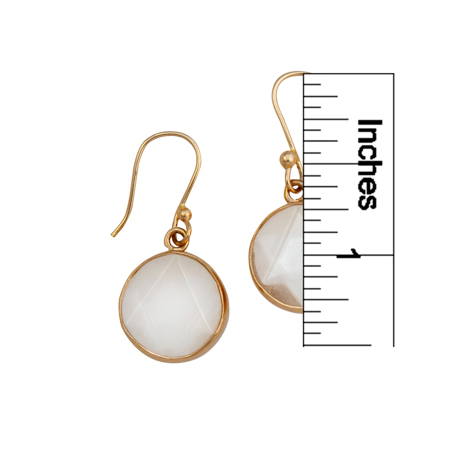 Alchemia Clear Quartz Carved Star Drop Earrings | Charles Albert Jewelry