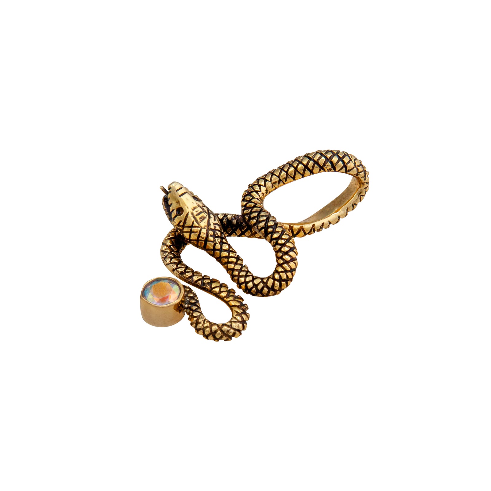 Alchemia Mercury Mist Snake Pendant | Charles Albert Jewelry