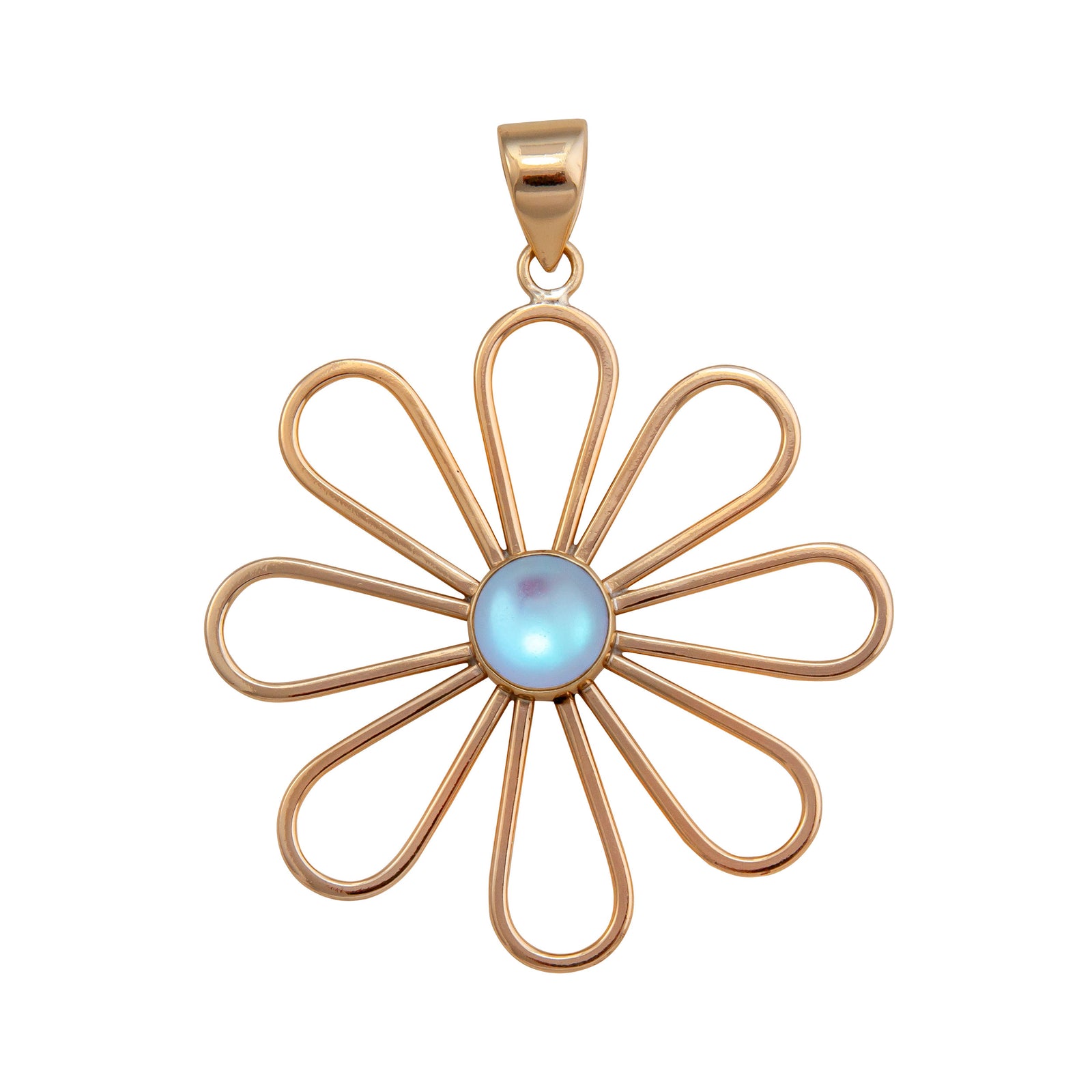 Alchemia Luminite Flower Pendant | Charles Albert Jewelry