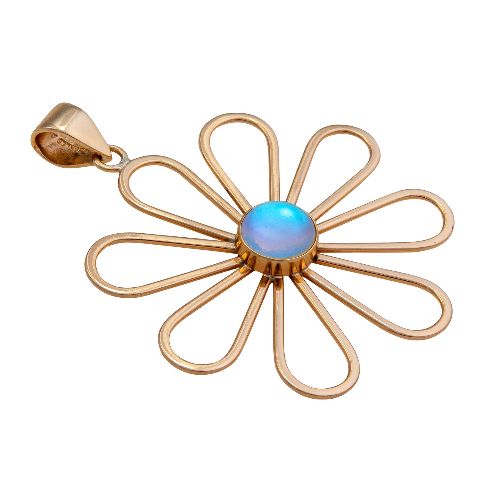 Alchemia Luminite Flower Pendant | Charles Albert Jewelry