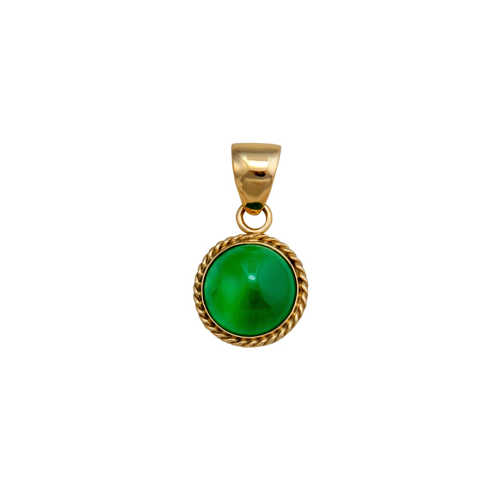 Alchemia Green Quartz Rope Pendant | Charles Albert Jewelry
