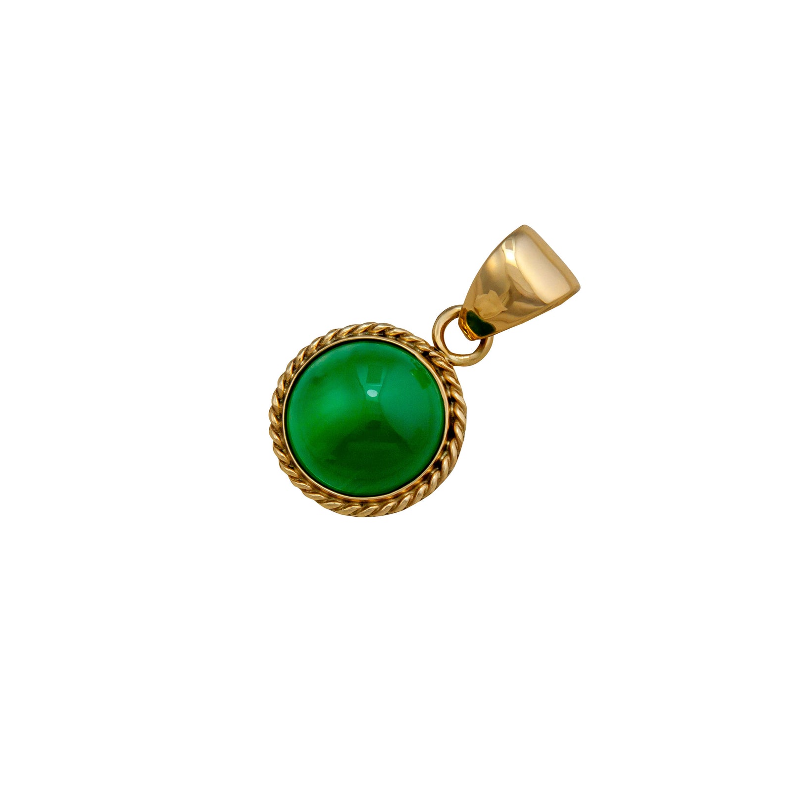 Alchemia Green Quartz Rope Pendant | Charles Albert Jewelry