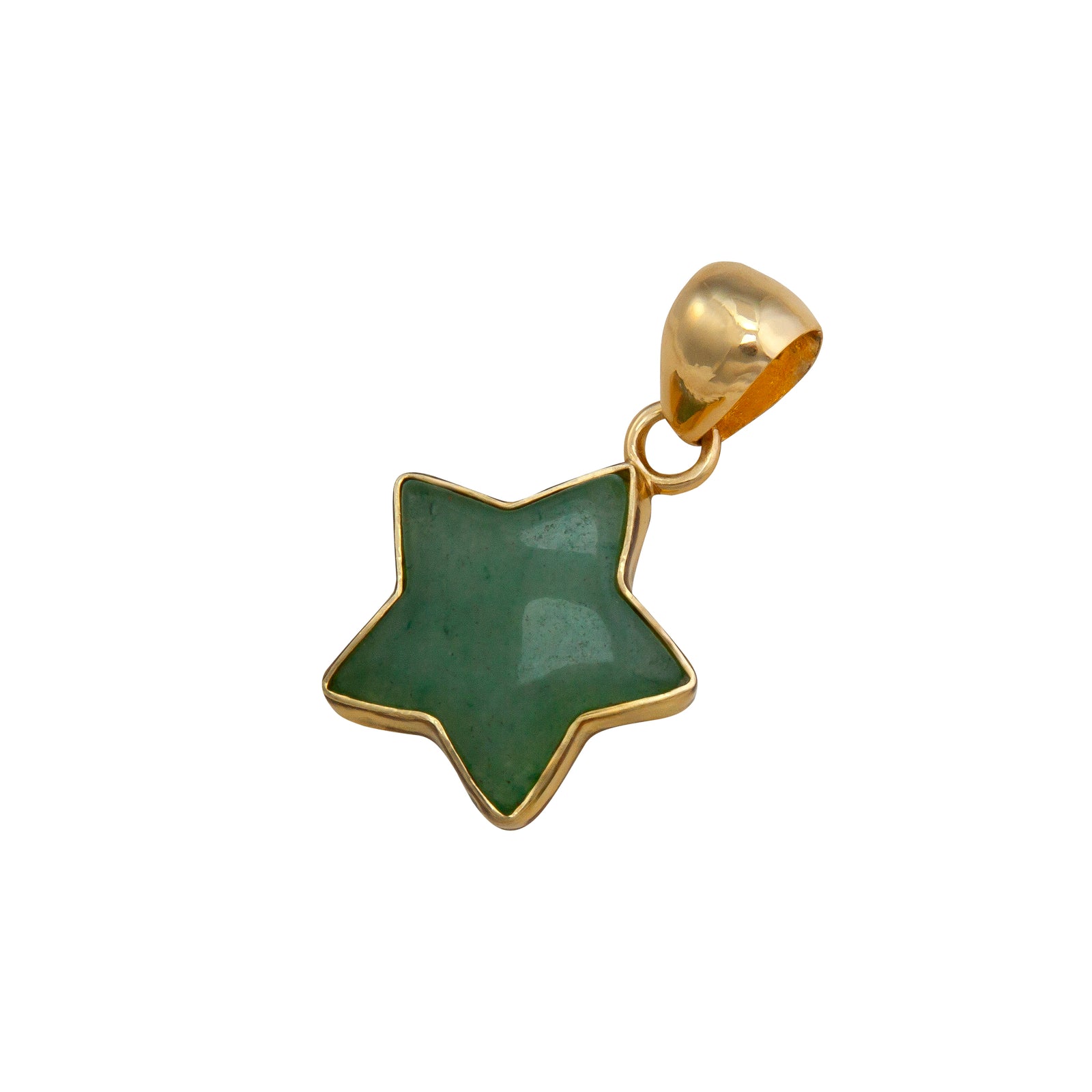 Alchemia Aventurine Star Pendant | Charles Albert Jewelry