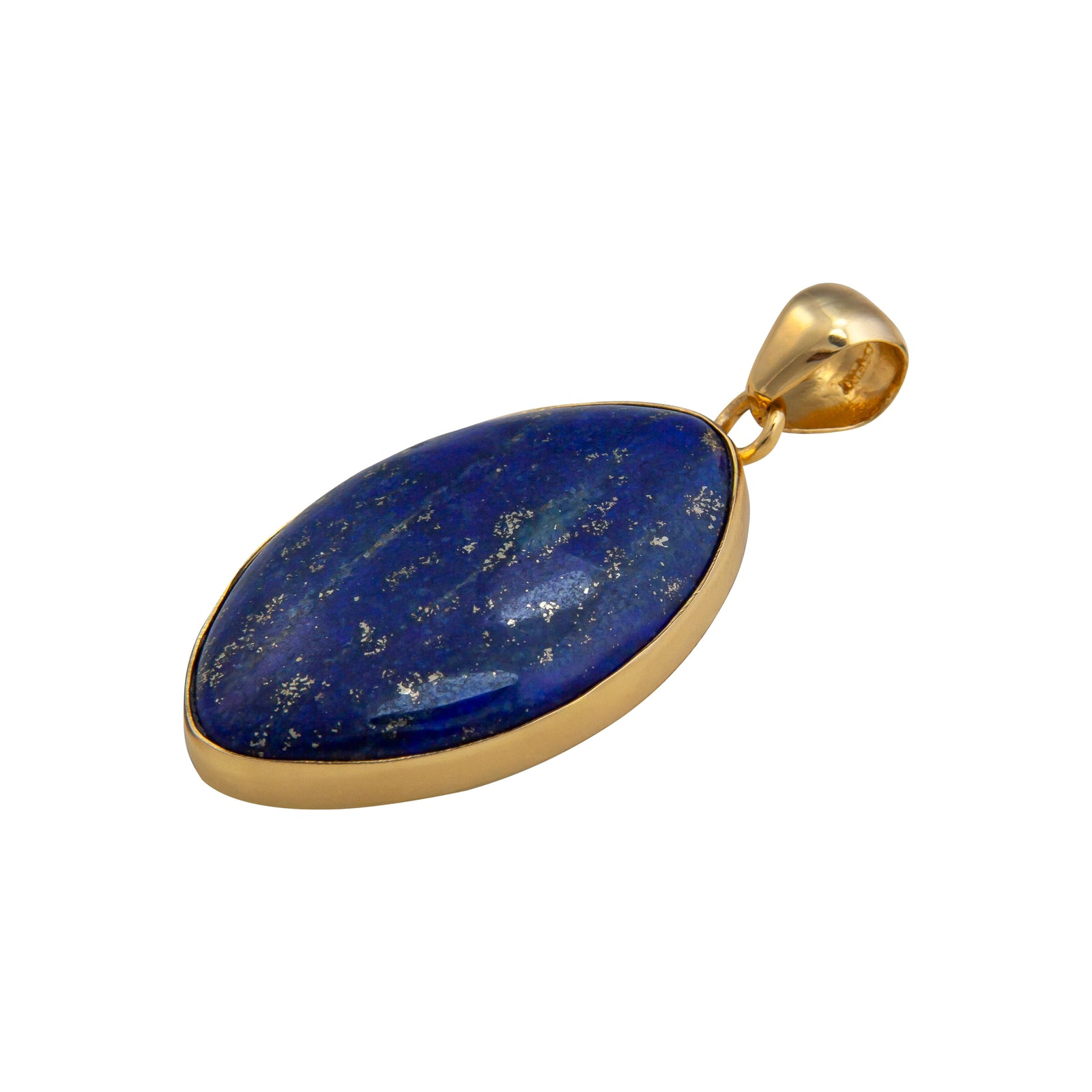 Alchemia Lapis Lazuli Marquis Pendant | Charles Albert Jewelry
