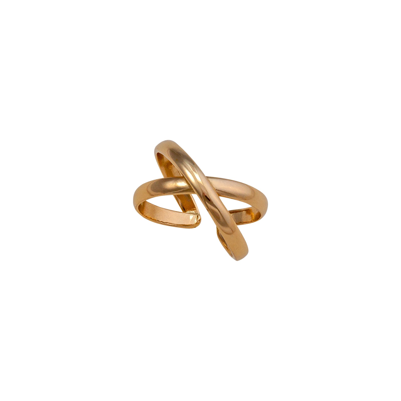 Alchemia Crossover Adjustable Ring | Charles Albert Jewelry
