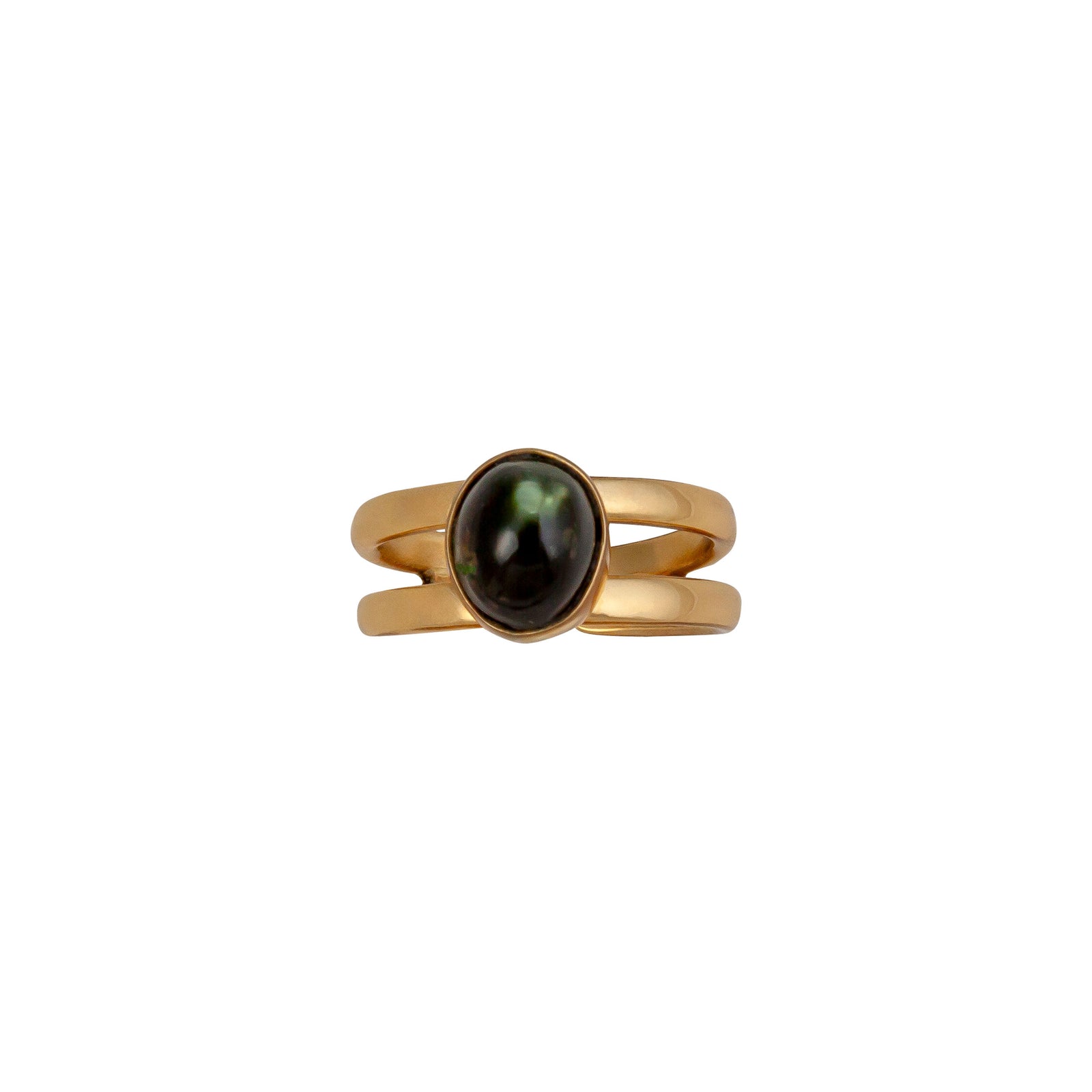 Alchemia Star Diopside Adjustable Cuff Ring | Charles Albert Jewelry