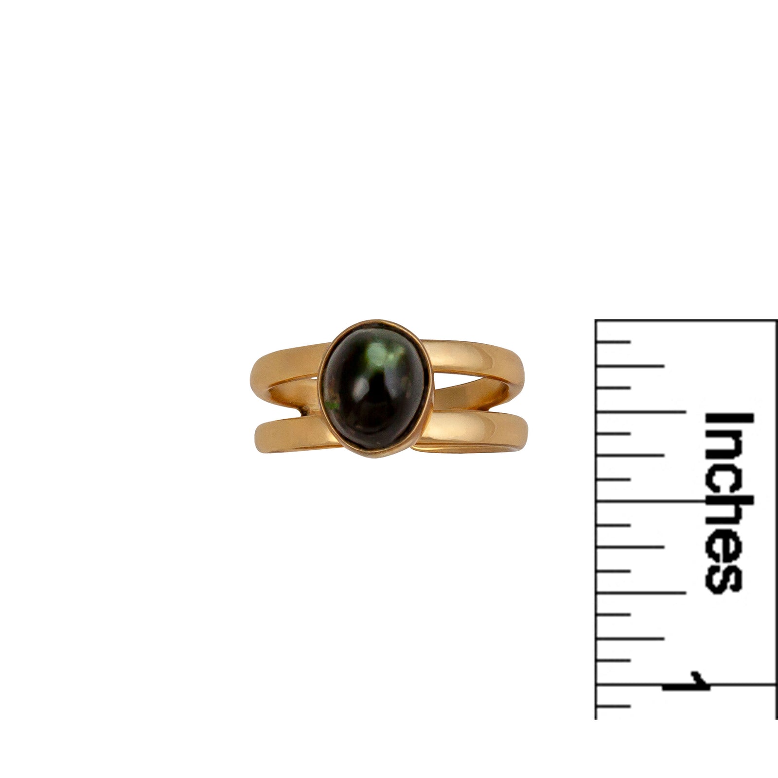 Alchemia Star Diopside Adjustable Cuff Ring | Charles Albert Jewelry