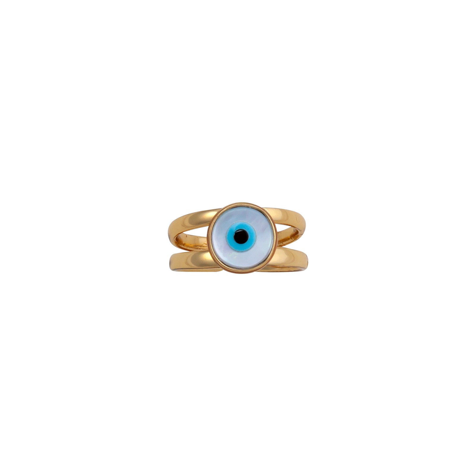 Alchemia Evil Eye Cuff Ring | Charles Albert Jewelry