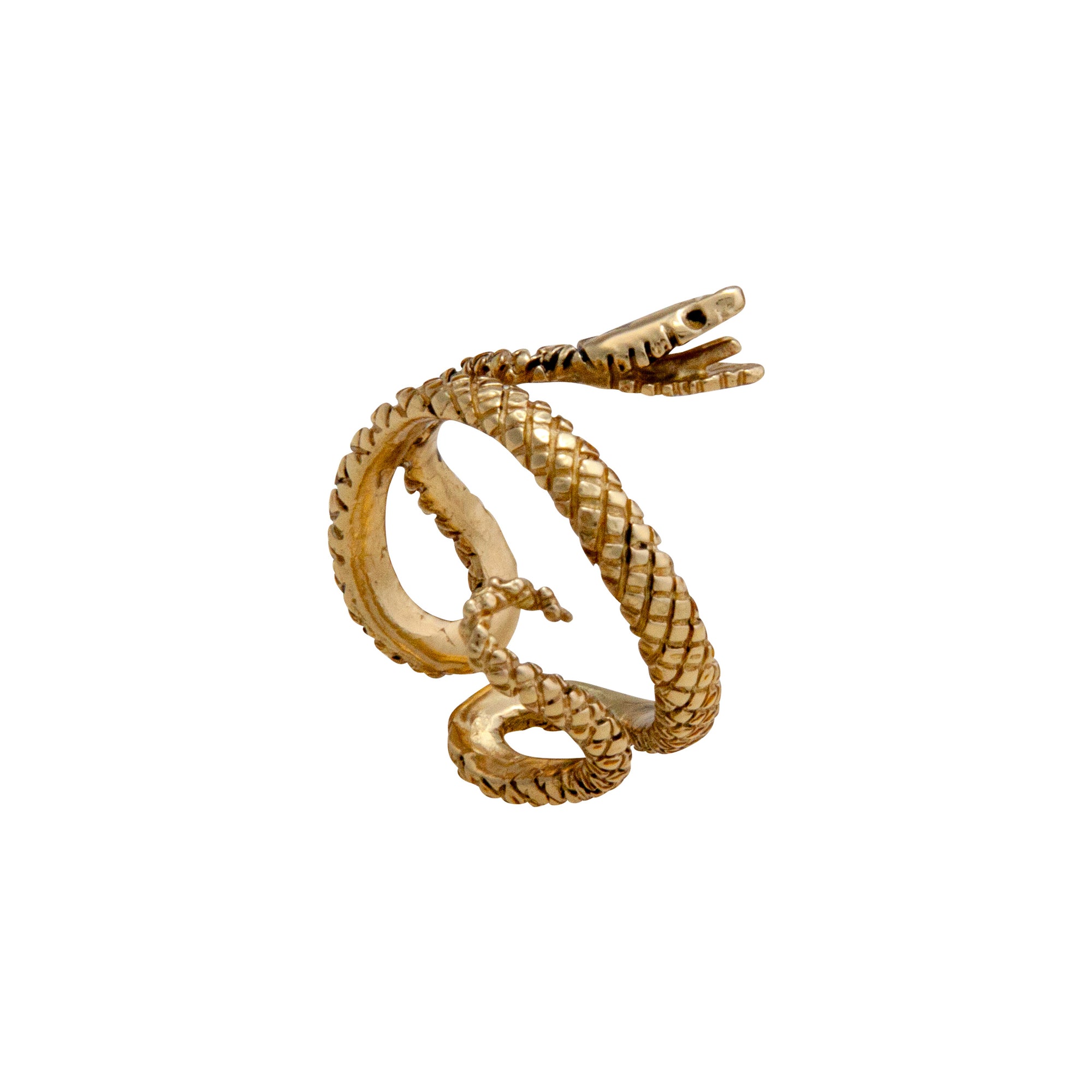 Alchemia Snake Adjustable Ring | Charles Albert Jewelry
