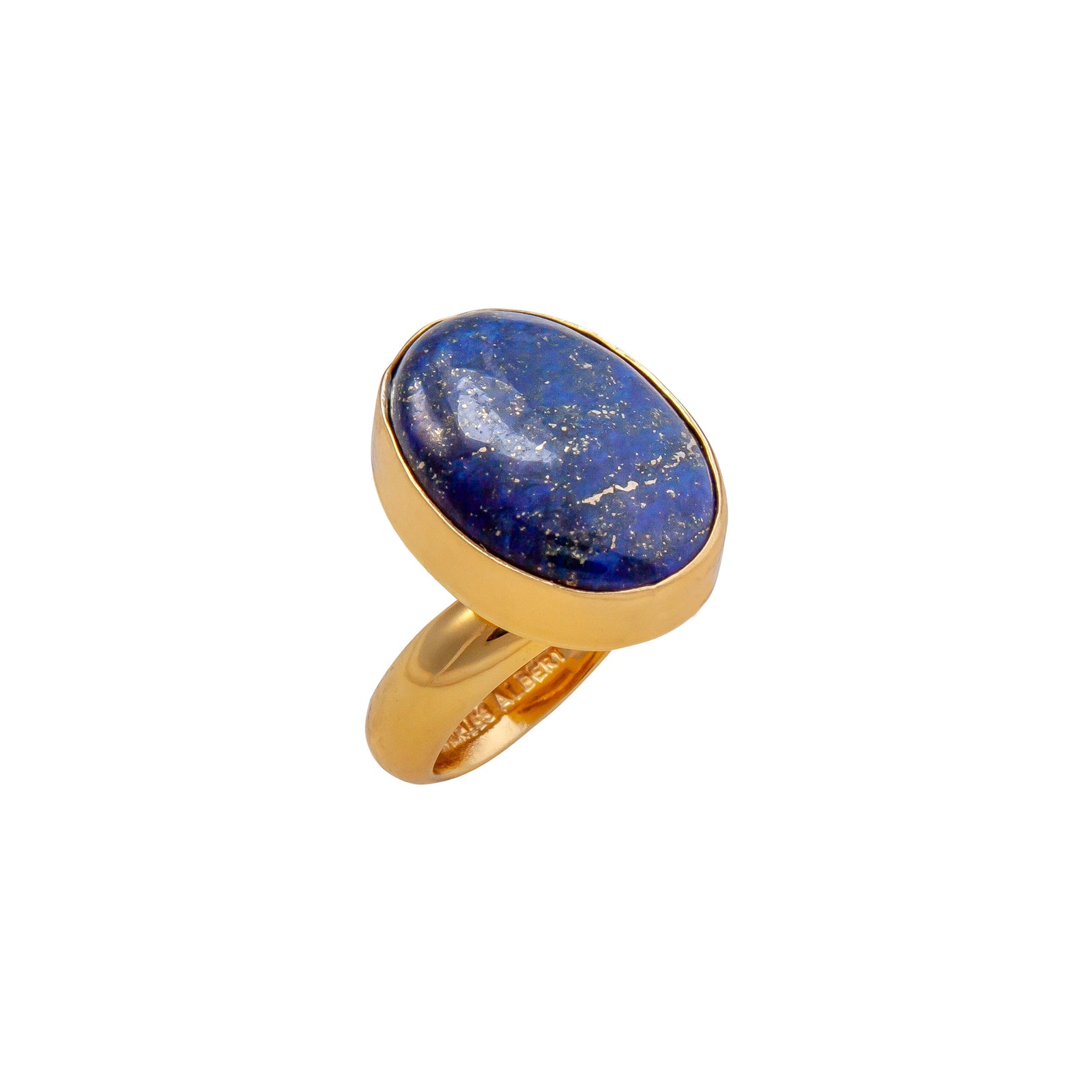 Alchemia Lapis Lazuli Oval Adjustable Ring | Charles Albert Jewelry