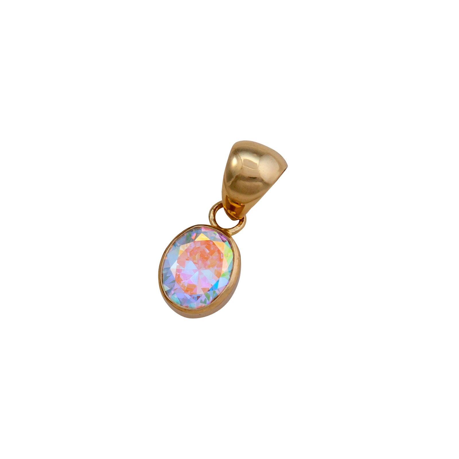 Alchemia Mercury Mist Oval Pendant | Charles Albert Jewelry