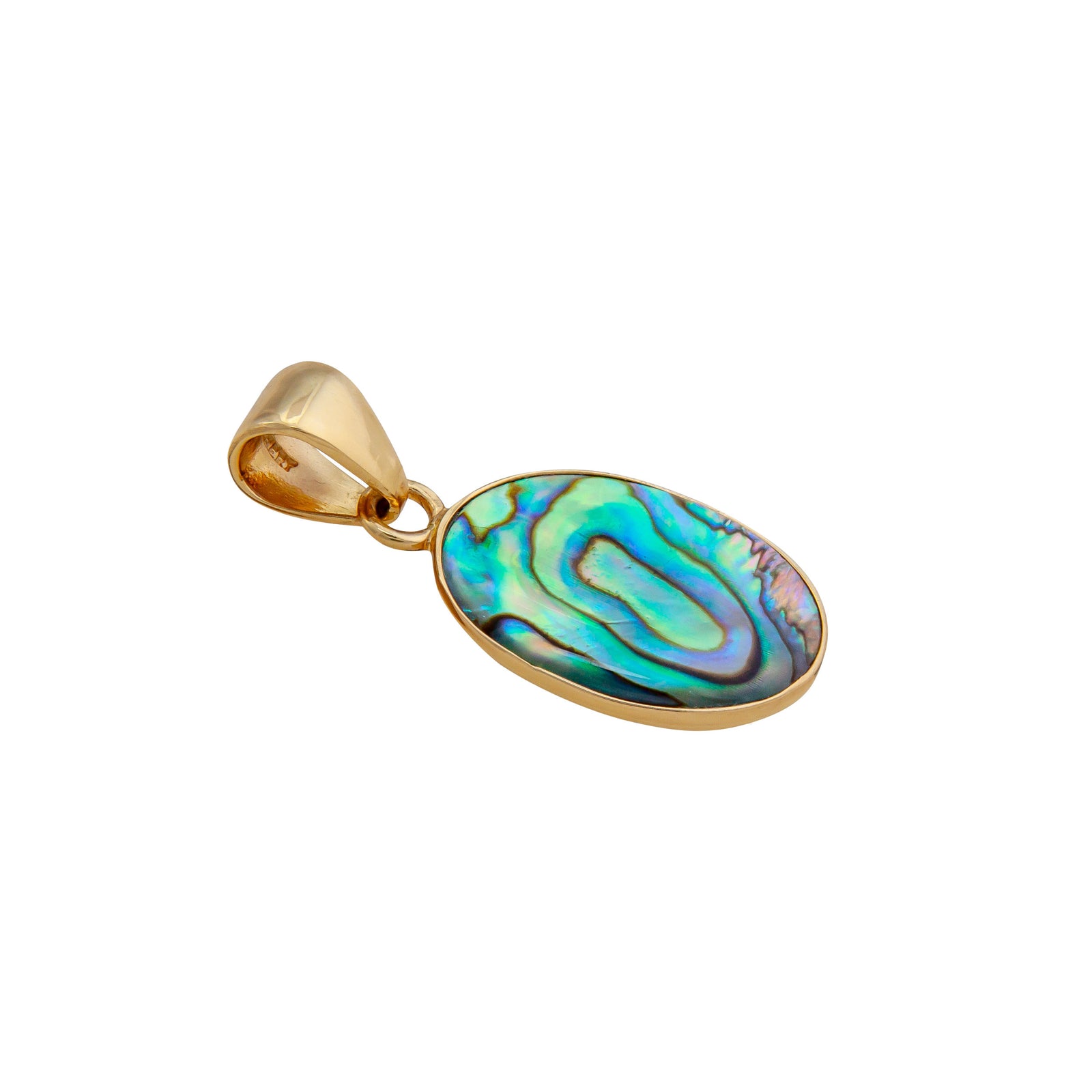 Alchemia Natural Abalone Petite Pendant | Charles Albert Jewelry