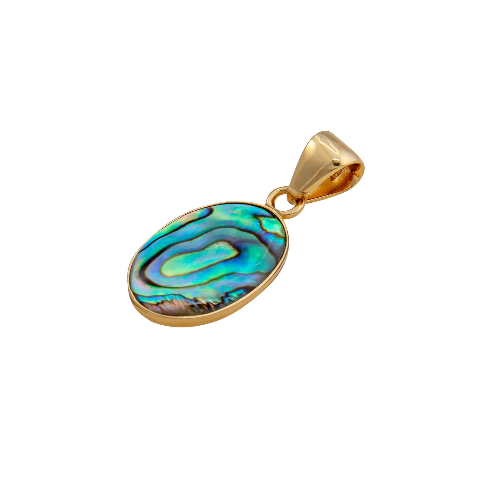 Alchemia Natural Abalone Petite Pendant | Charles Albert Jewelry