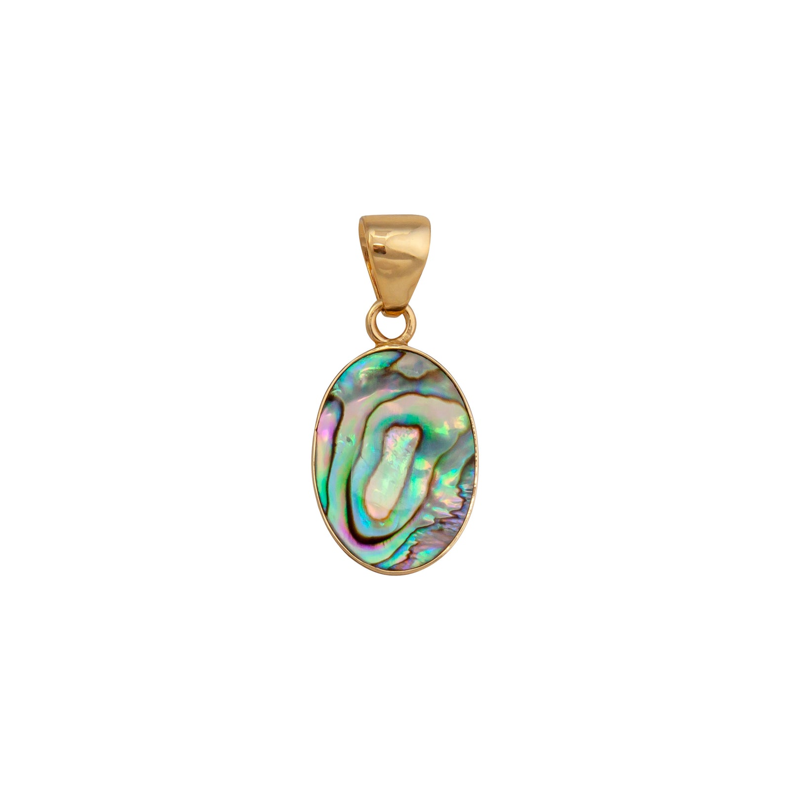 Alchemia Natural Abalone Petite Pendant | Charles Albert Jewelry