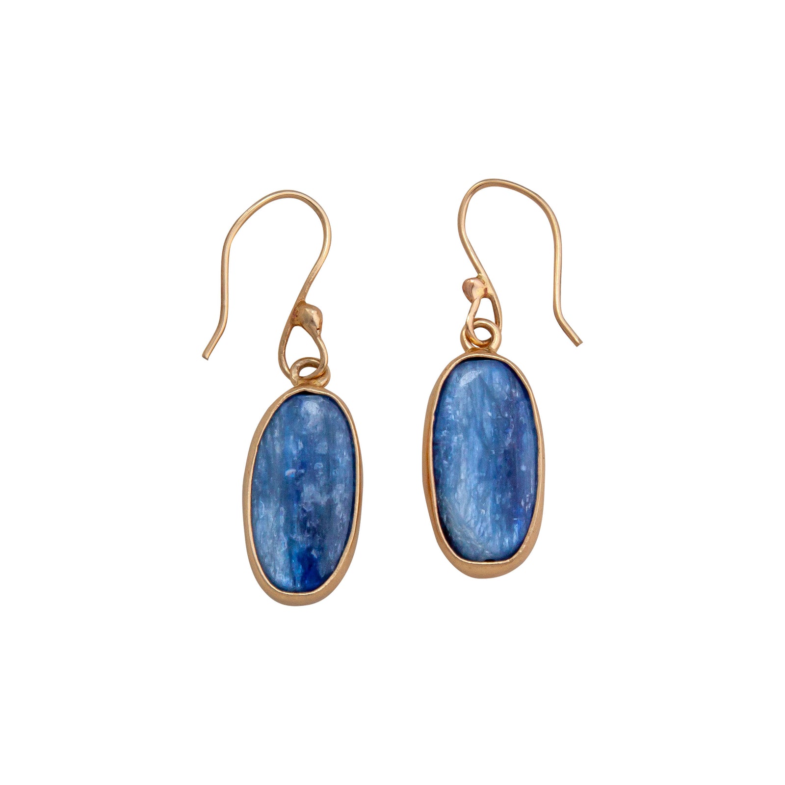 Alchemia Kyanite Oval Drop Earrings | Charles Albert Jewelry