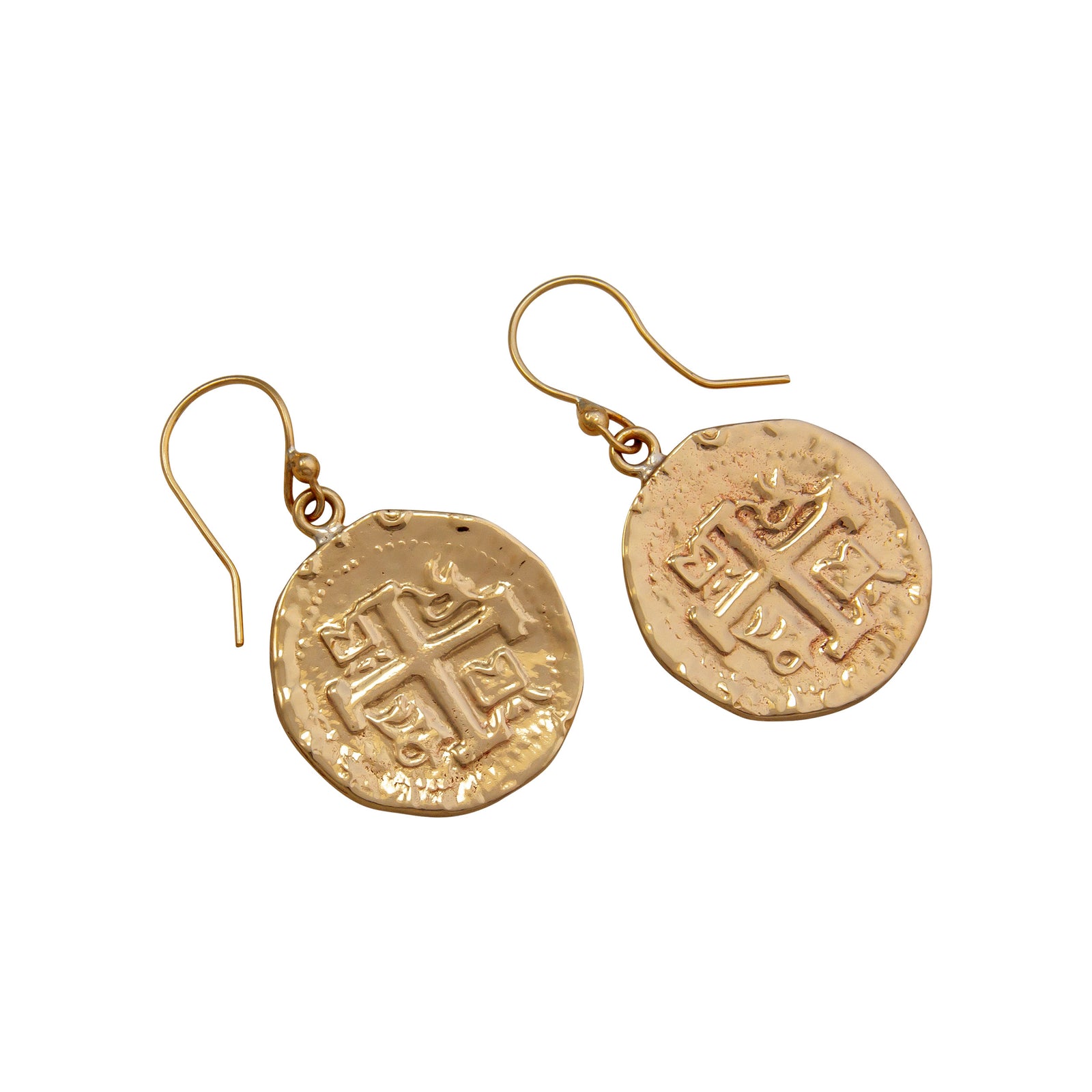 Alchemia Replica Treasure Coin Earrings | Charles Albert Jewelry