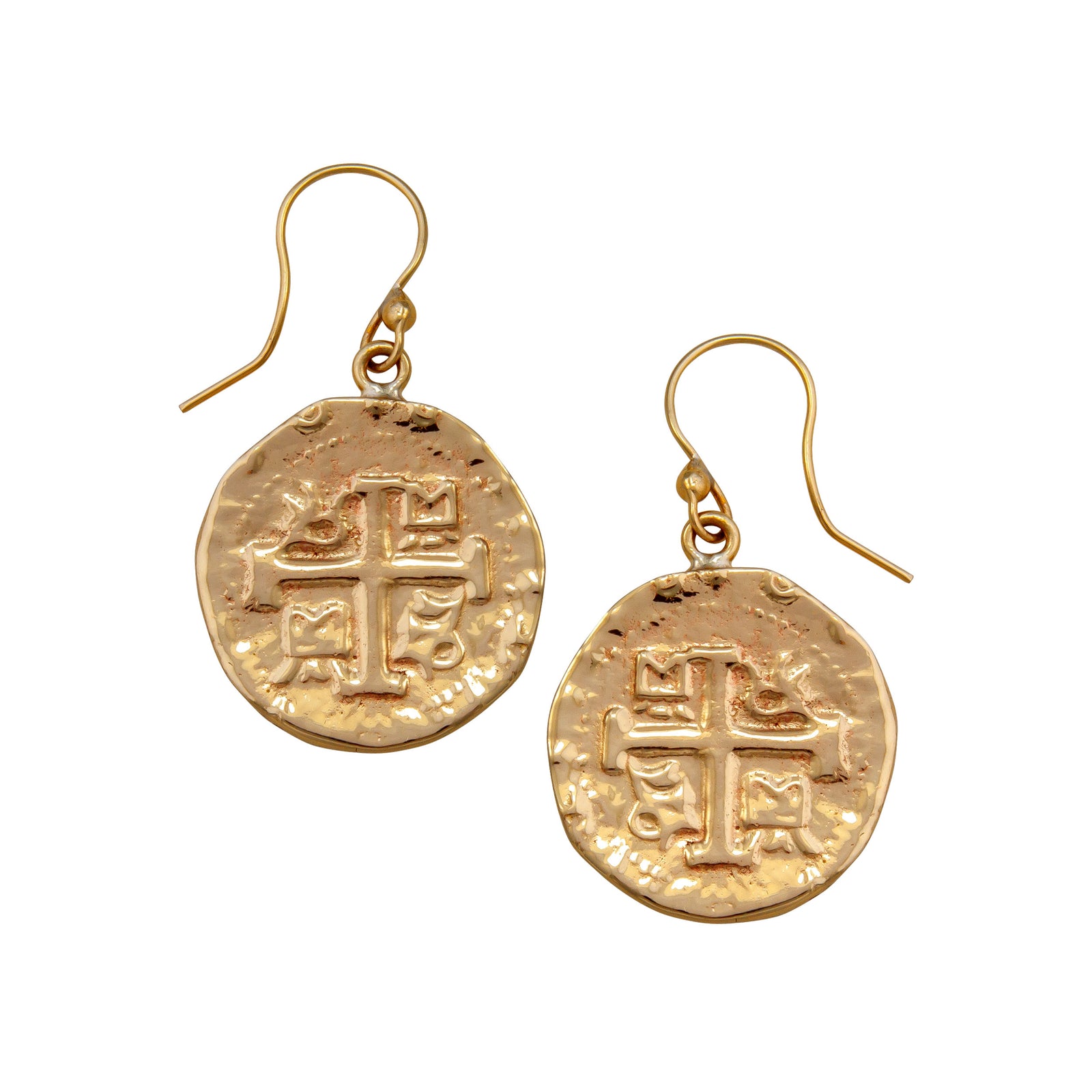 Alchemia Replica Treasure Coin Earrings | Charles Albert Jewelry