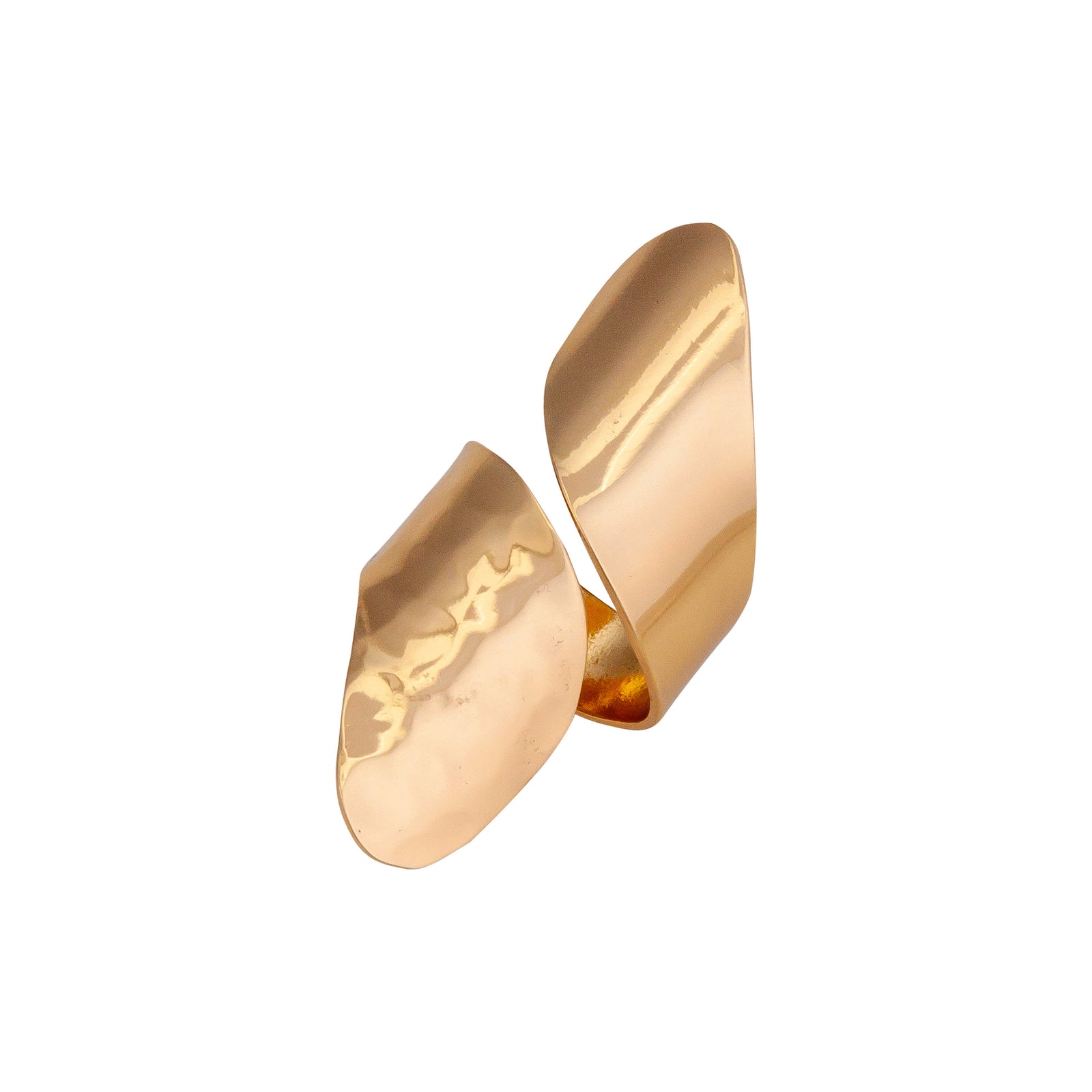 Alchemia Elongated Bypass Adjustable Ring | Charles Albert Jewelry