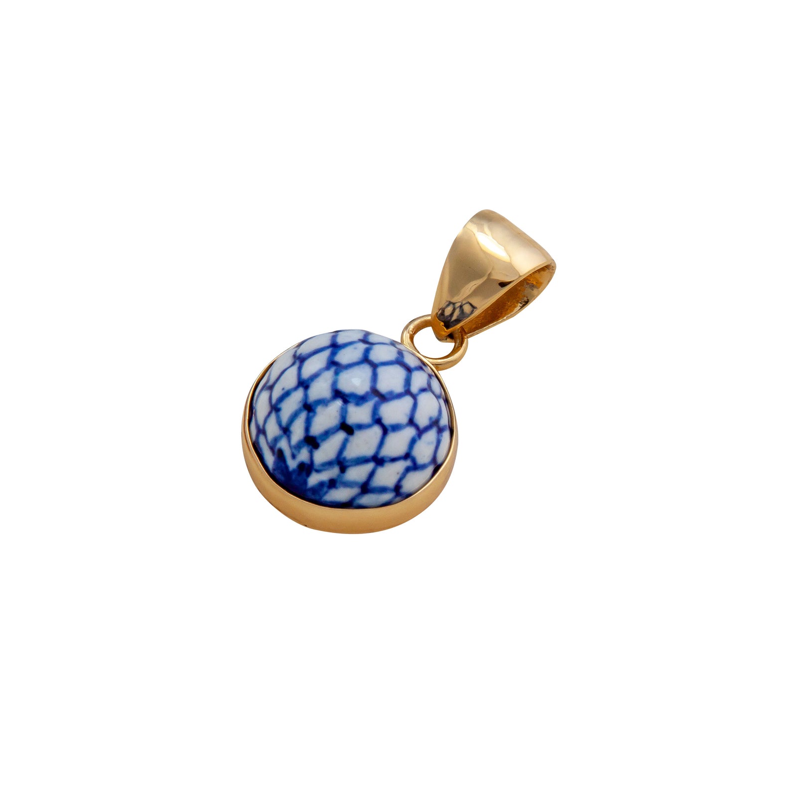 Alchemia Blu Mermaid Ceramic Pendant | Charles Albert Jewelry
