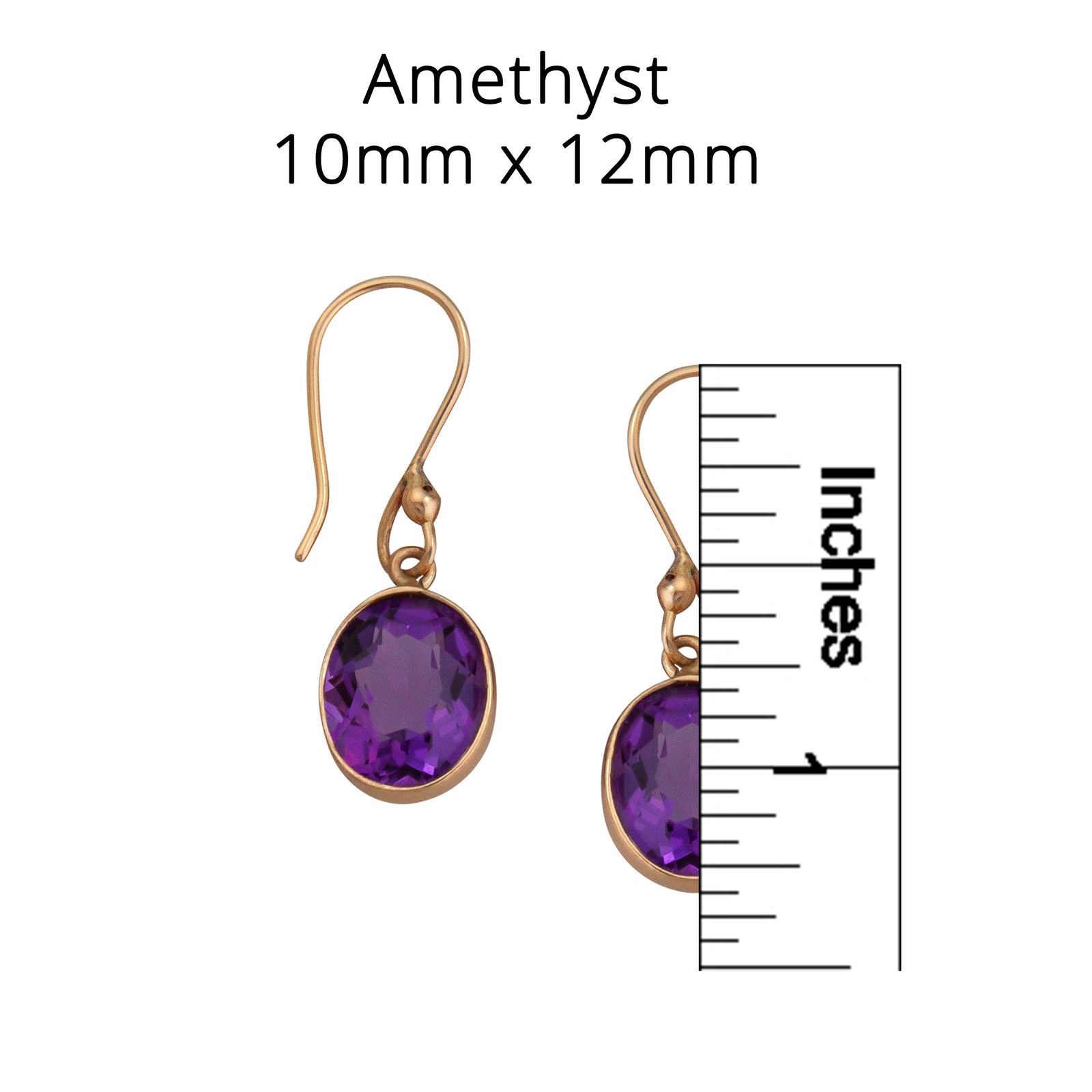 Alchemia Amethyst Drop Earrings | Charles Albert Jewelry