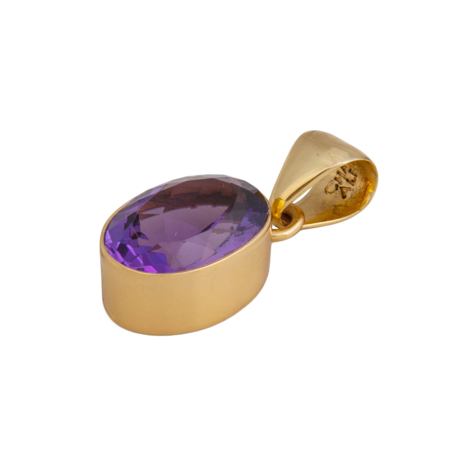 Alchemia Amethyst Oval Pendant | Charles Albert Jewelry