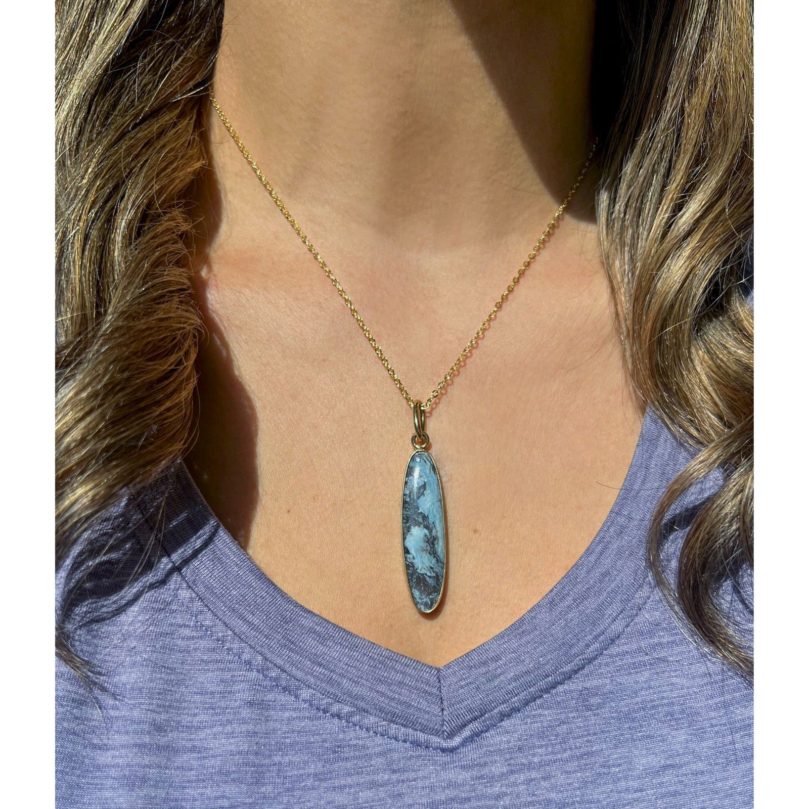 Alchemia Aztec Lapis Charm Pendant | Charles Albert Jewelry