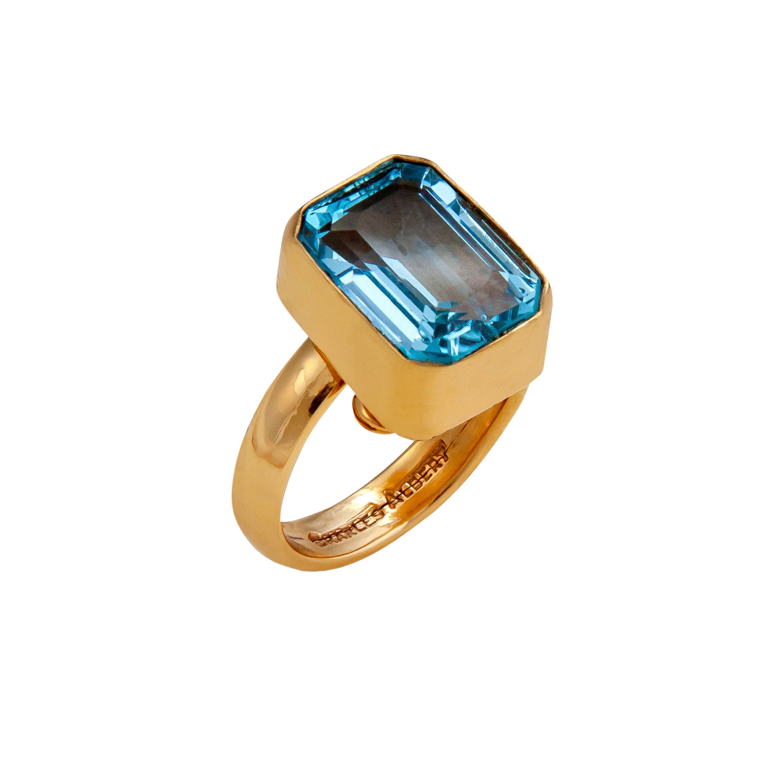 Alchemia Blue Topaz Adjustable Ring | Charles Albert Jewelry