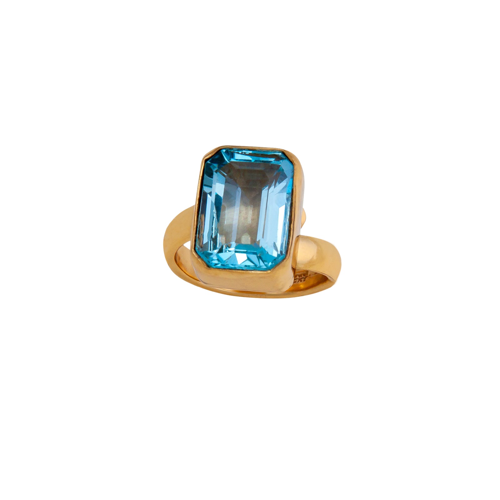 Alchemia Blue Topaz Adjustable Ring | Charles Albert Jewelry