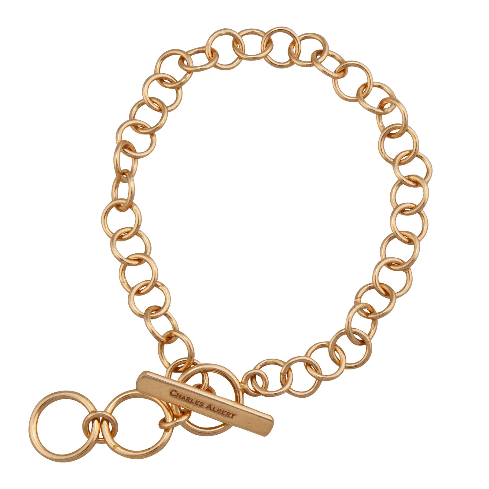 Alchemia Charmless Link Bracelet | Charles Albert Jewelry