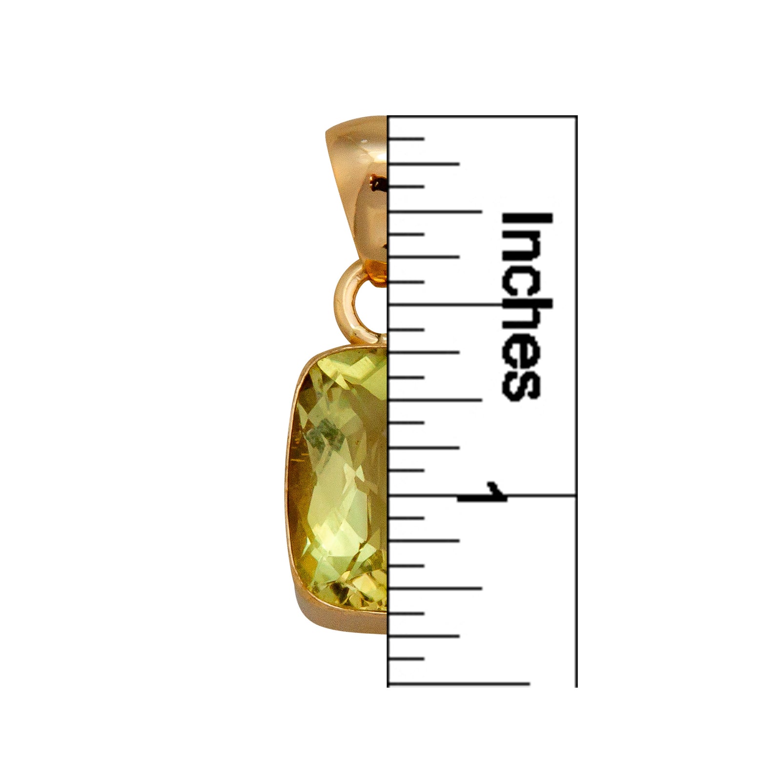 Alchemia Citrine Rectangle Pendant | Charles Albert Jewelry