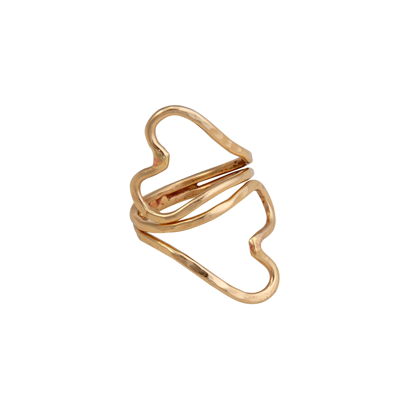 Alchemia Double Heart Ring | Charles Albert Jewelry