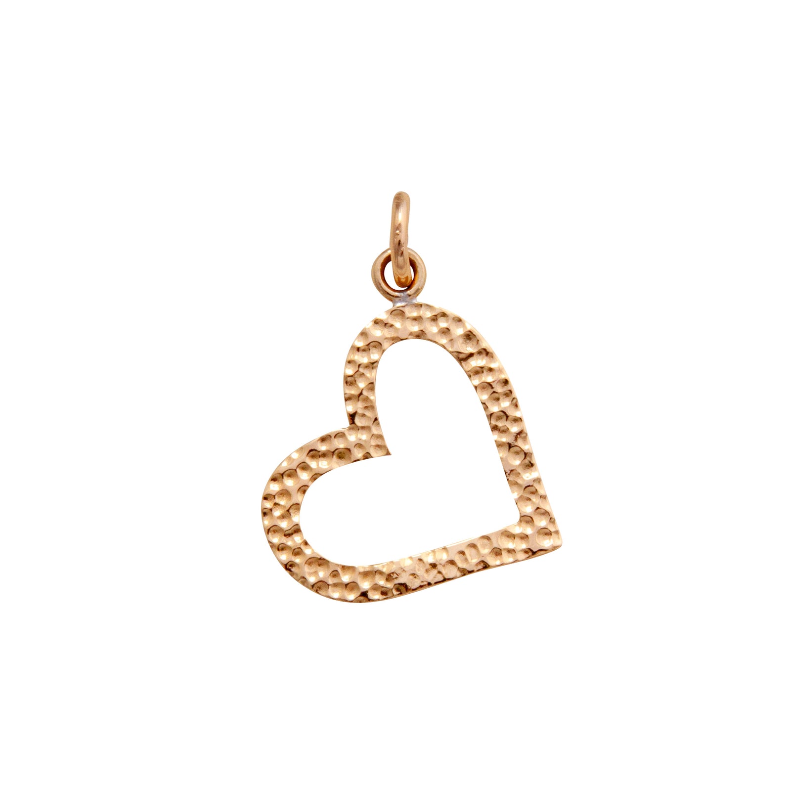 Alchemia Hammered Heart Pendant | Charles Albert Jewelry
