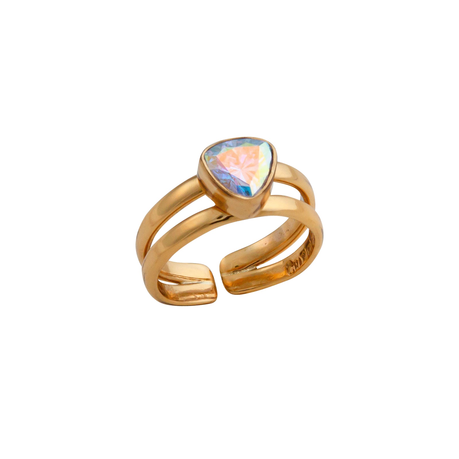Alchemia Mercury Mist Cuff Ring | Charles Albert Jewelry