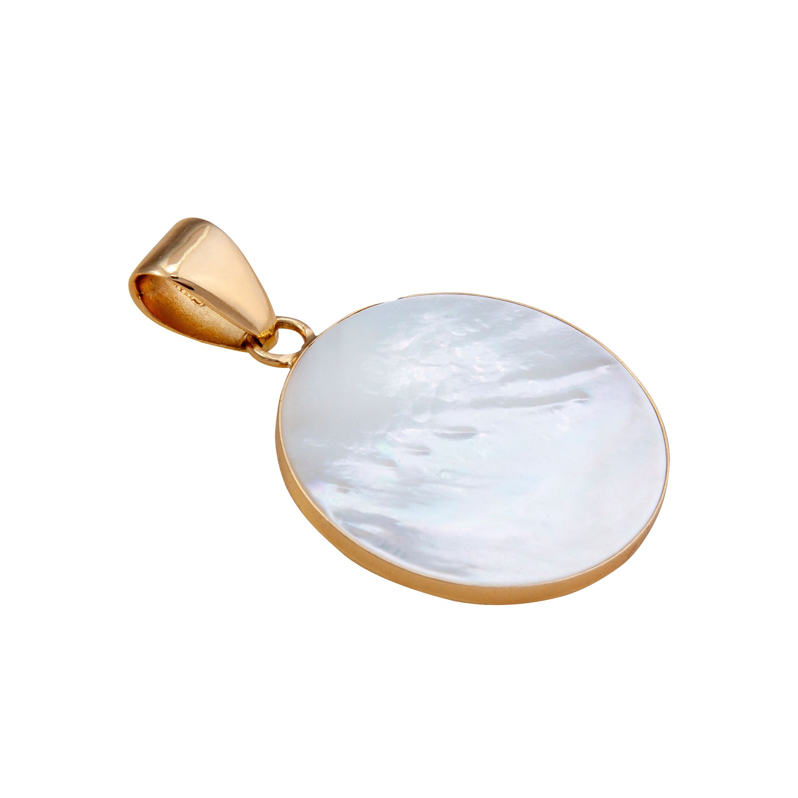 Alchemia Mother of Pearl Round Pendant | Charles Albert Jewelry