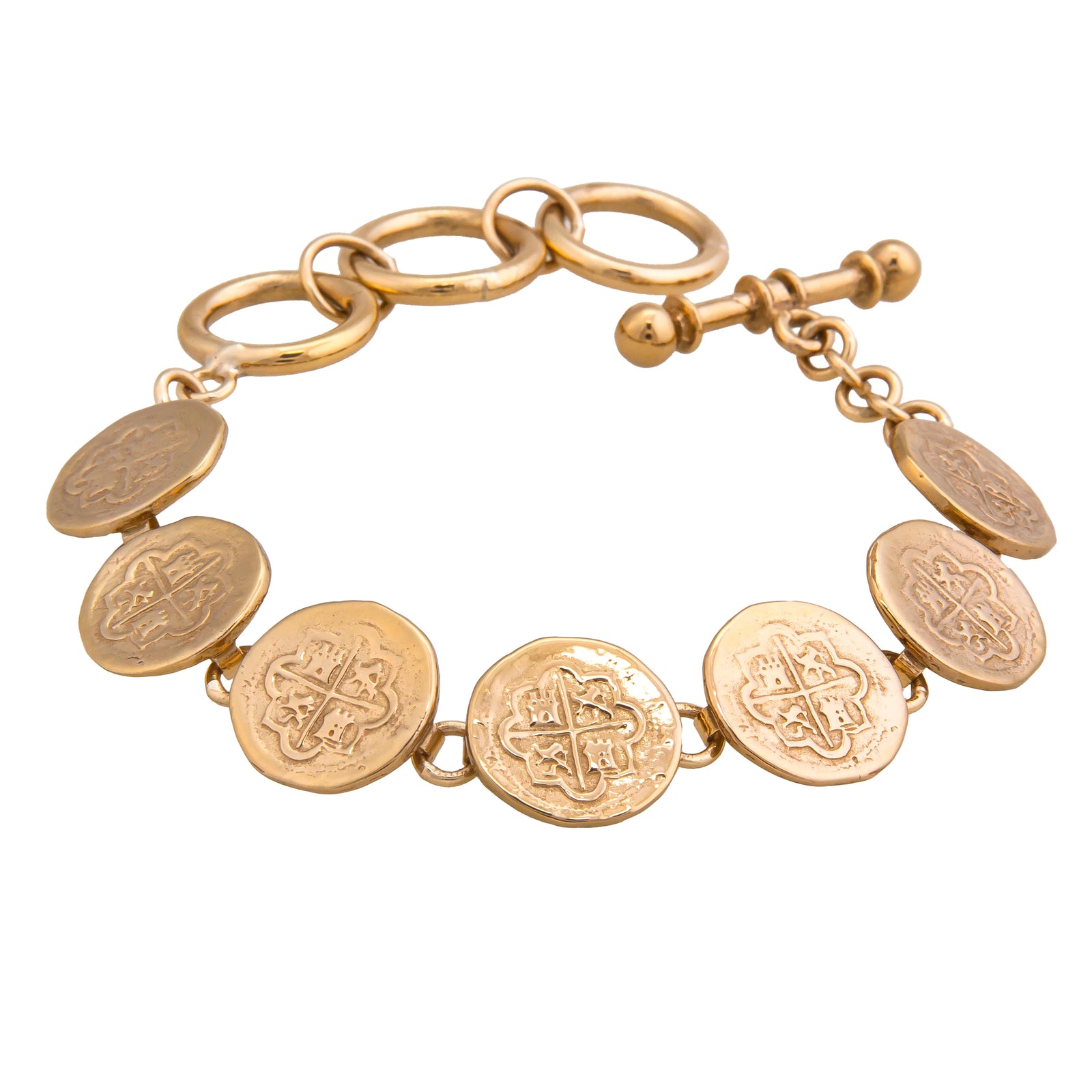 Alchemia Replica Spanish Coin Bracelet | Charles Albert Jewelry