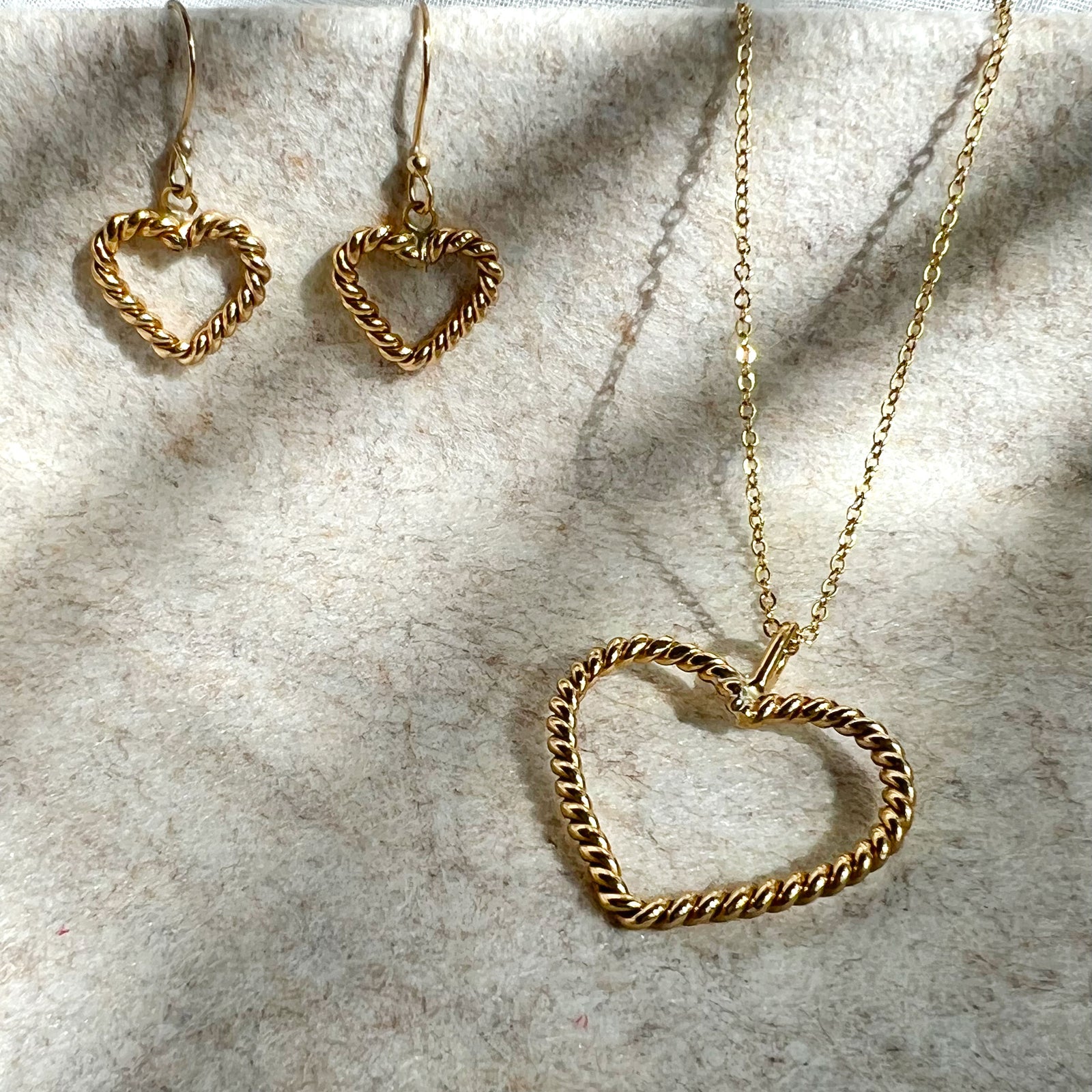 Alchemia Rope Heart Pendant | Charles Albert Jewelry