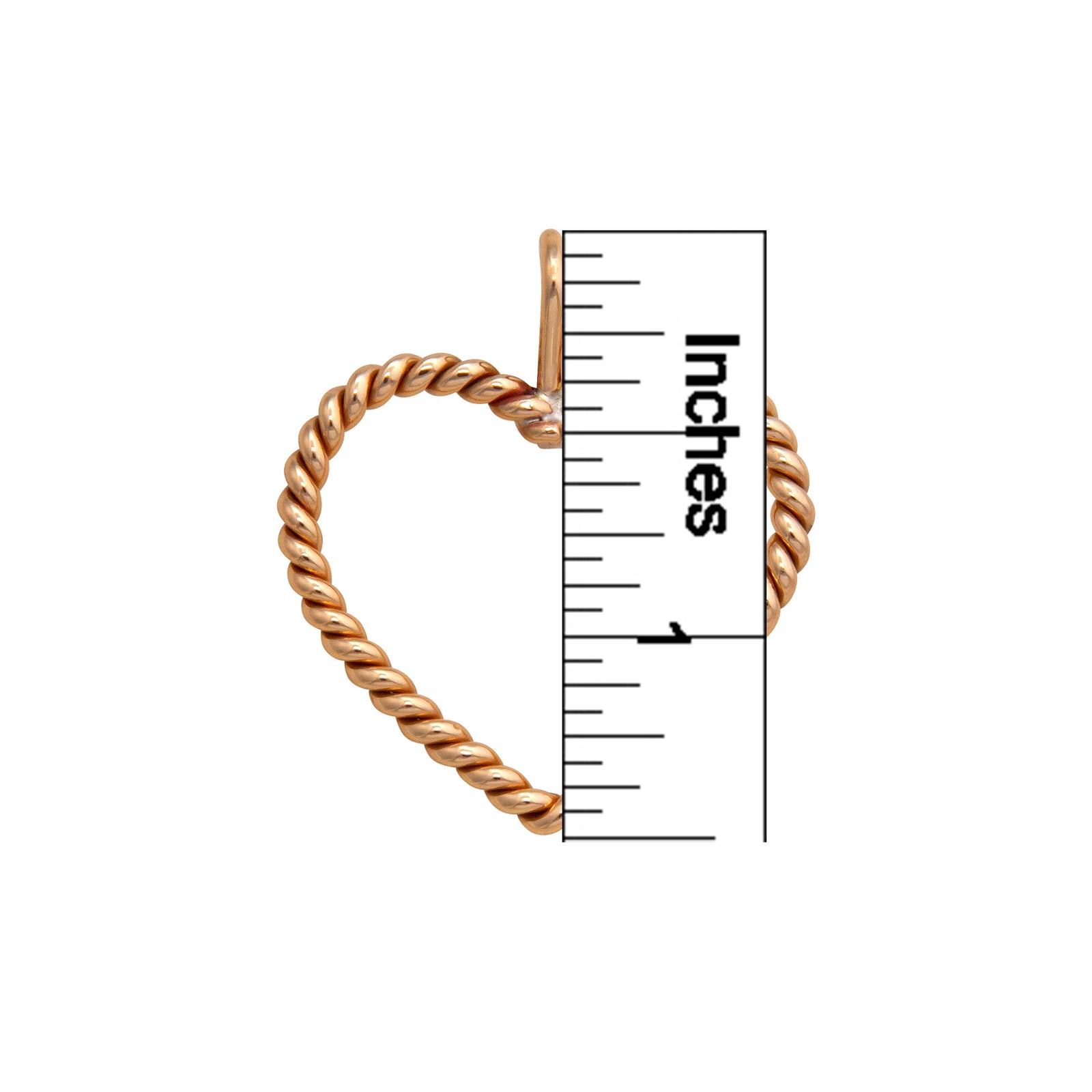 Alchemia Rope Heart Pendant | Charles Albert Jewelry