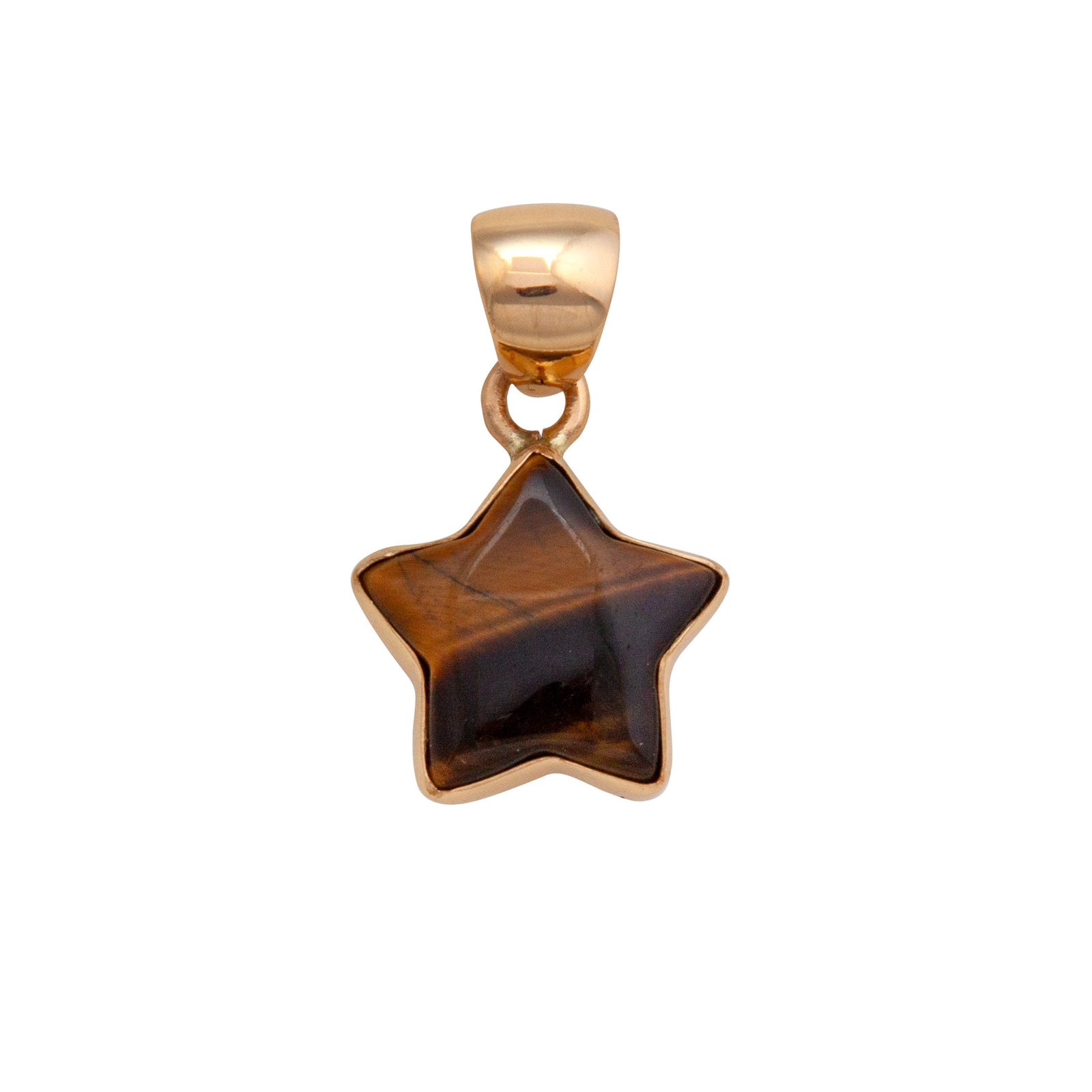 Alchemia Tiger Eye Star Pendant | Charles Albert Jewelry