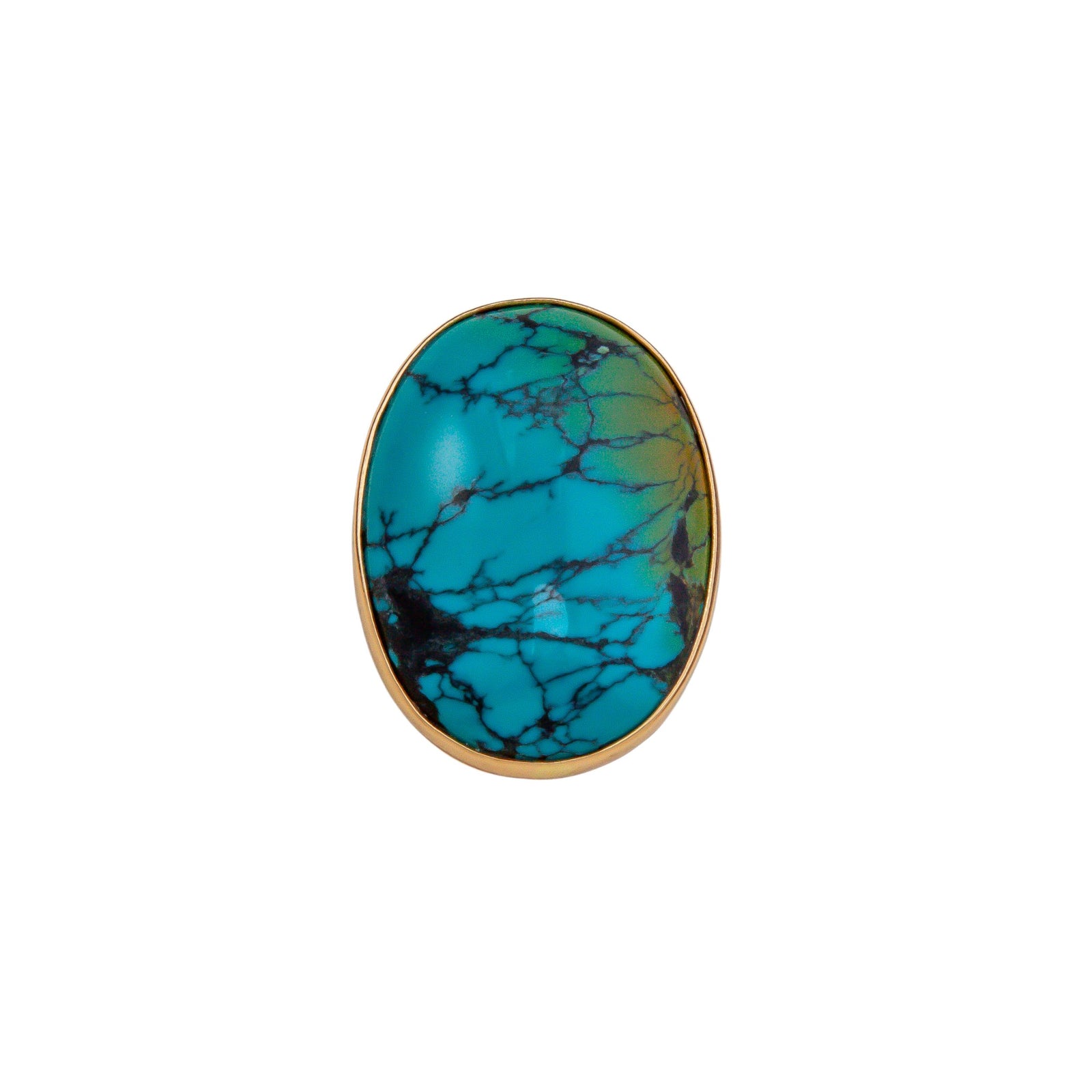 Alchemia Turquoise Oval Adjustable Ring | Charles Albert Jewelry