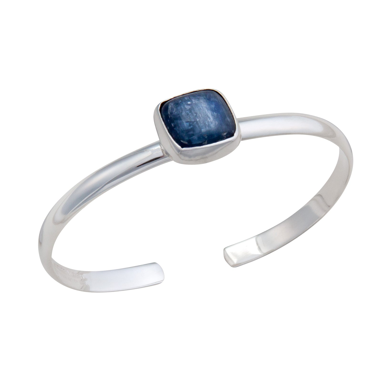 Sterling Silver Kyanite Mini Cuff | Charles Albert Jewelry