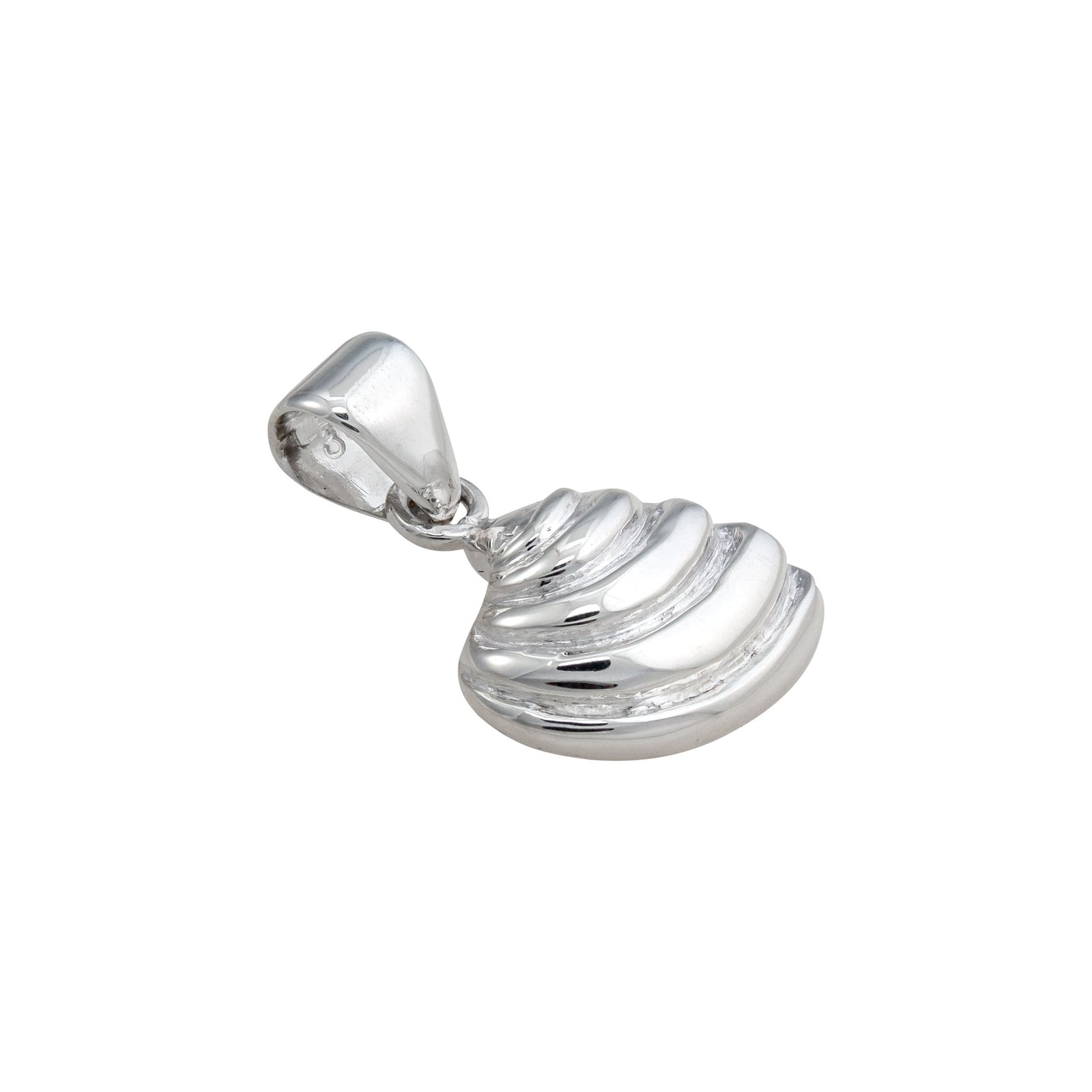 Sterling Silver Pawley's Island Shell Pendant | Charles Albert Jewelry