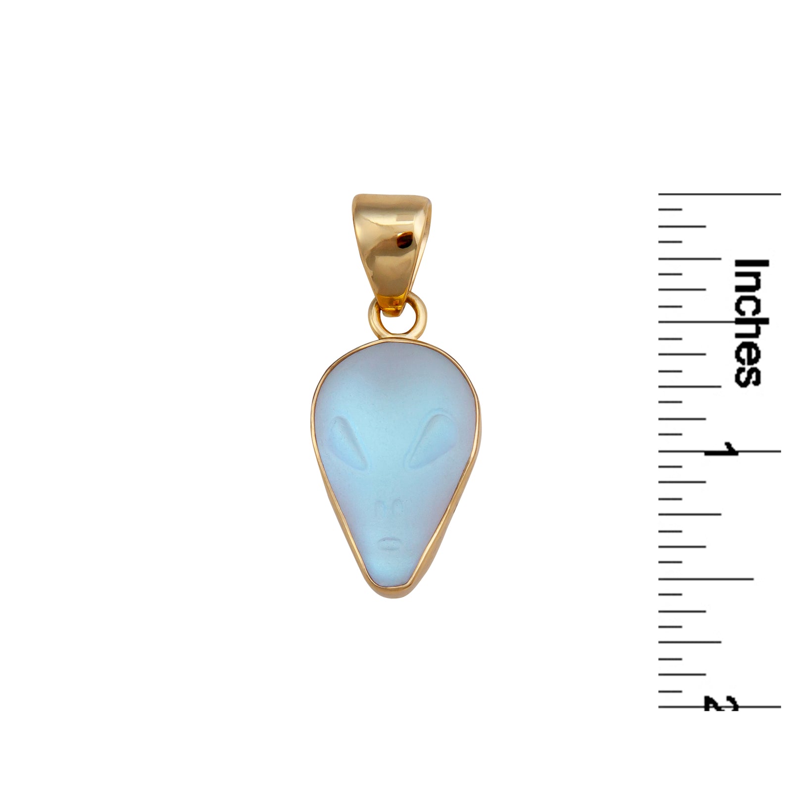 Alchemia Luminite Small Alien Pendant | Charles Albert Jewelry