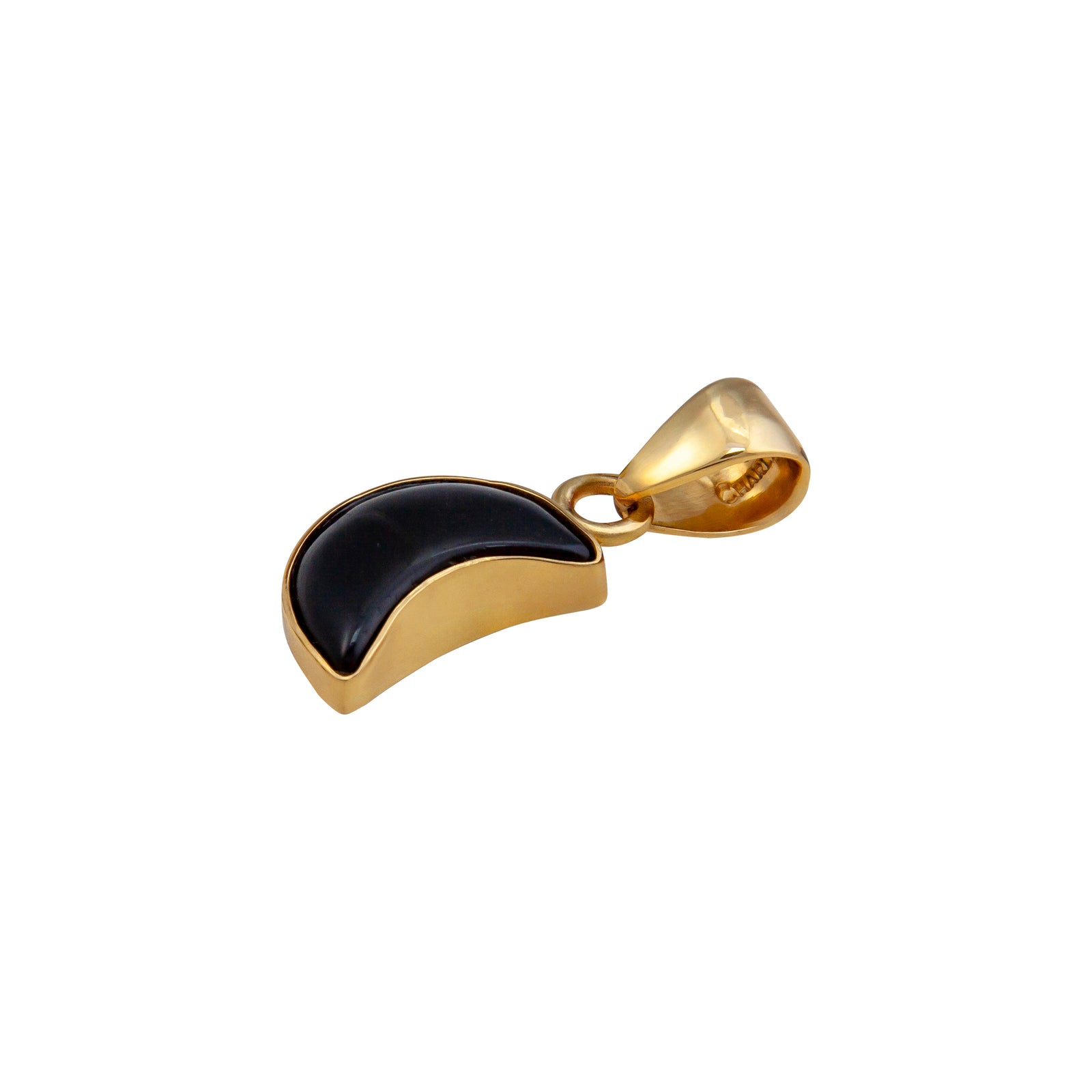 Alchemia Onyx Moon Pendant | Charles Albert Jewelry