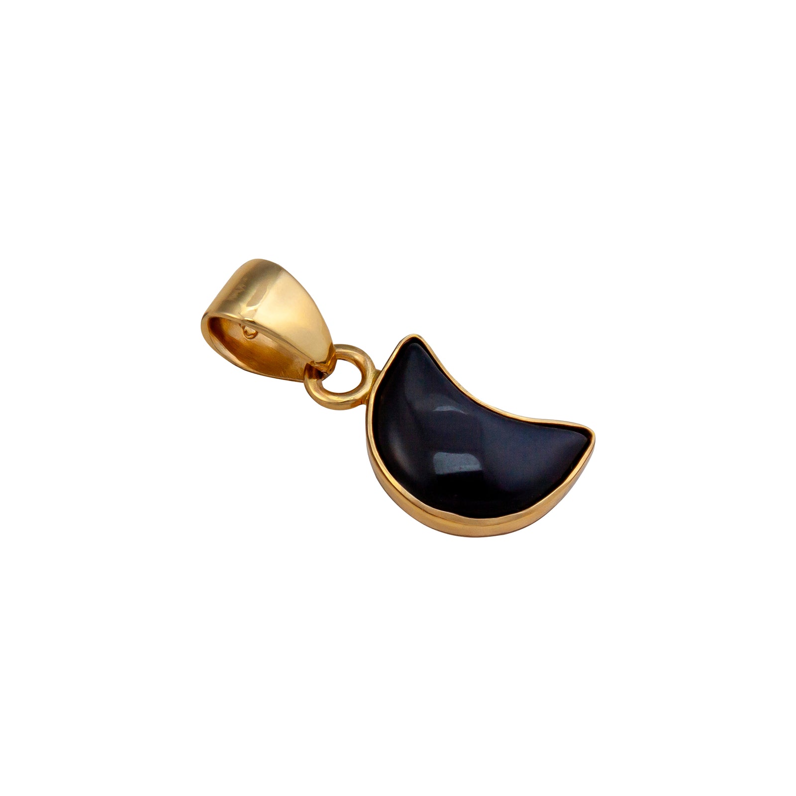 Alchemia Onyx Moon Pendant | Charles Albert Jewelry