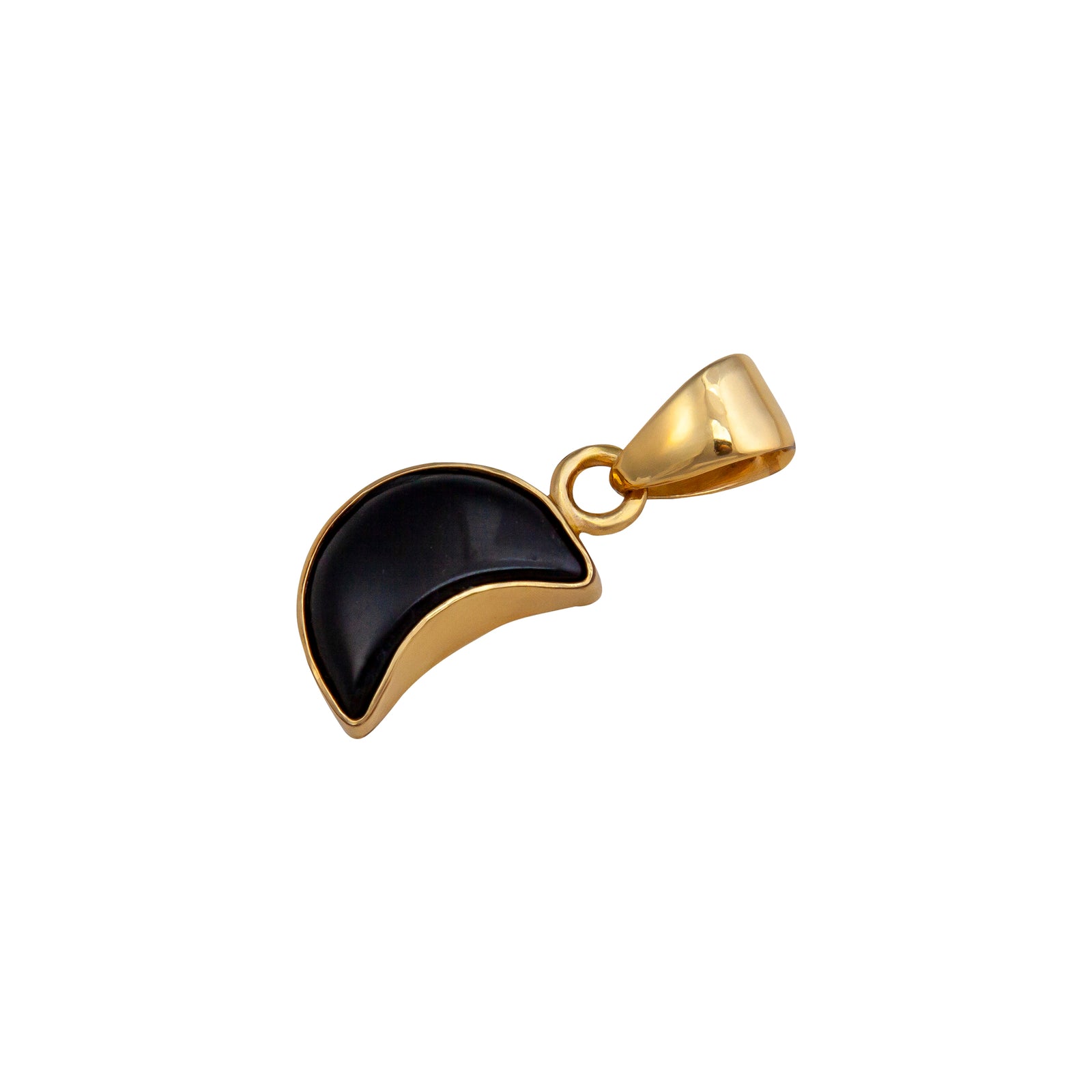 Alchemia Onyx Moon Pendant | Charles Albert Jewelry