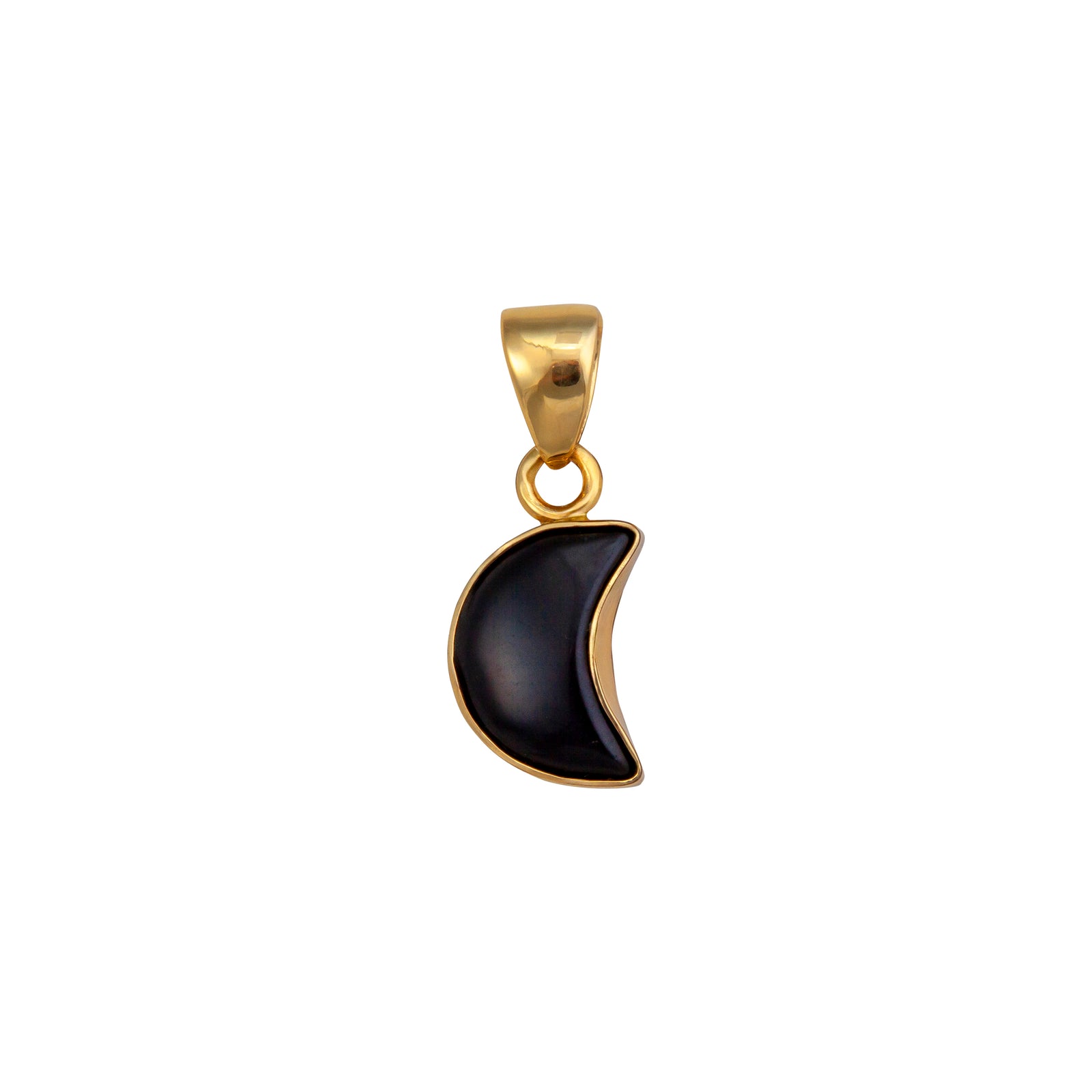 Alchemia Onyx Moon Pendant | Charles Albert Jewelry